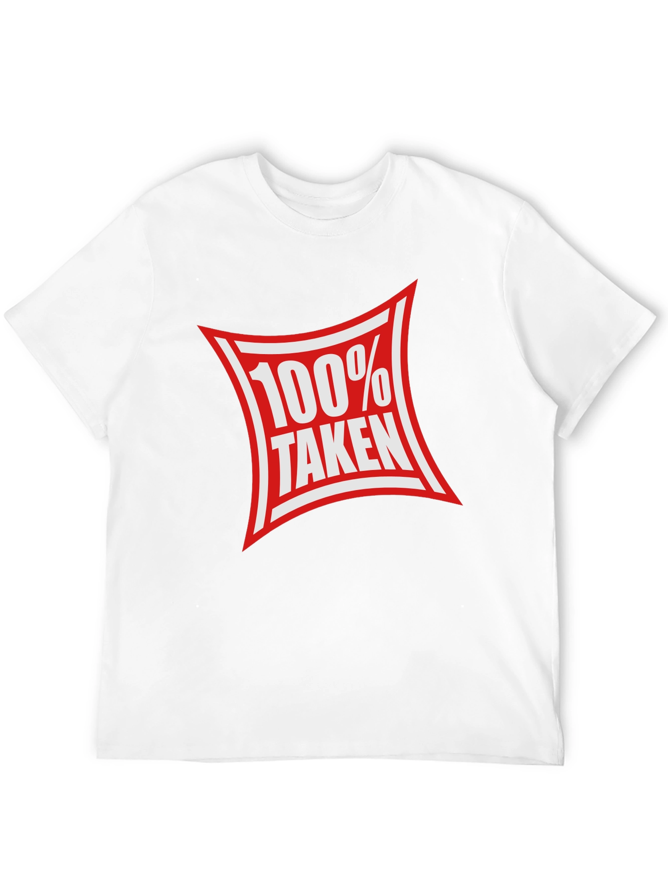 100% Taken Graphic Tee - Black Crew Neck