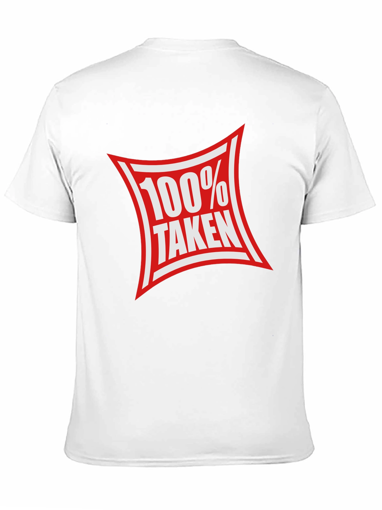 100% Taken Graphic Tee - Black Crew Neck