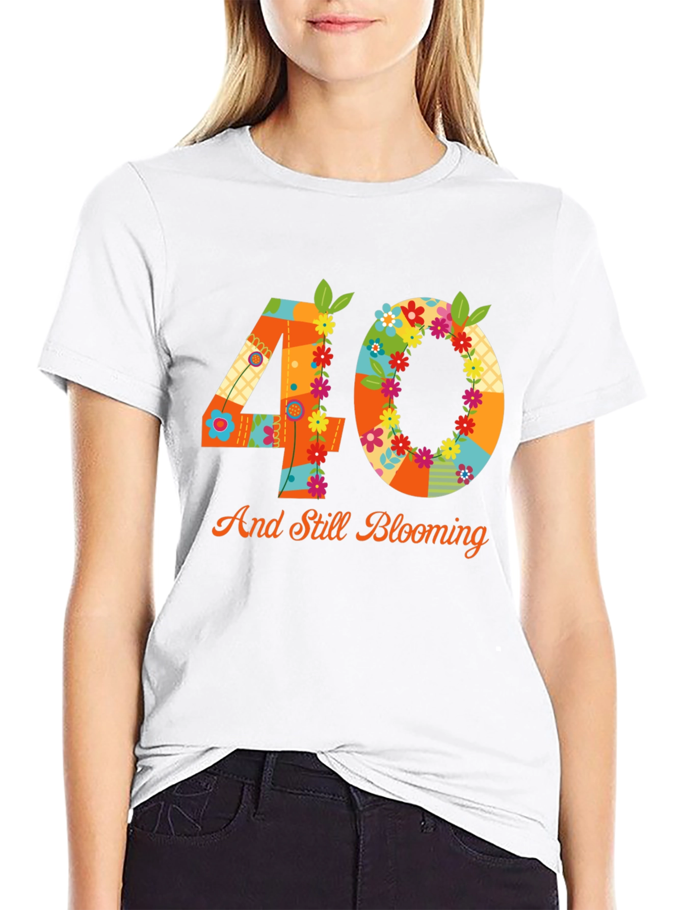 40th Birthday Blooming T-Shirt