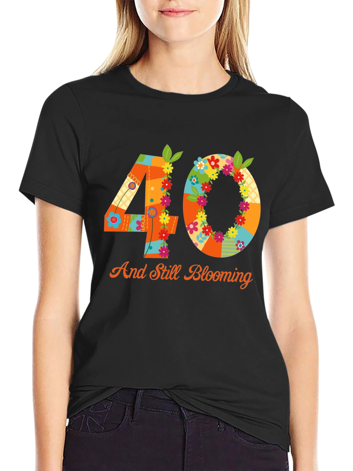 40th Birthday Blooming T-Shirt