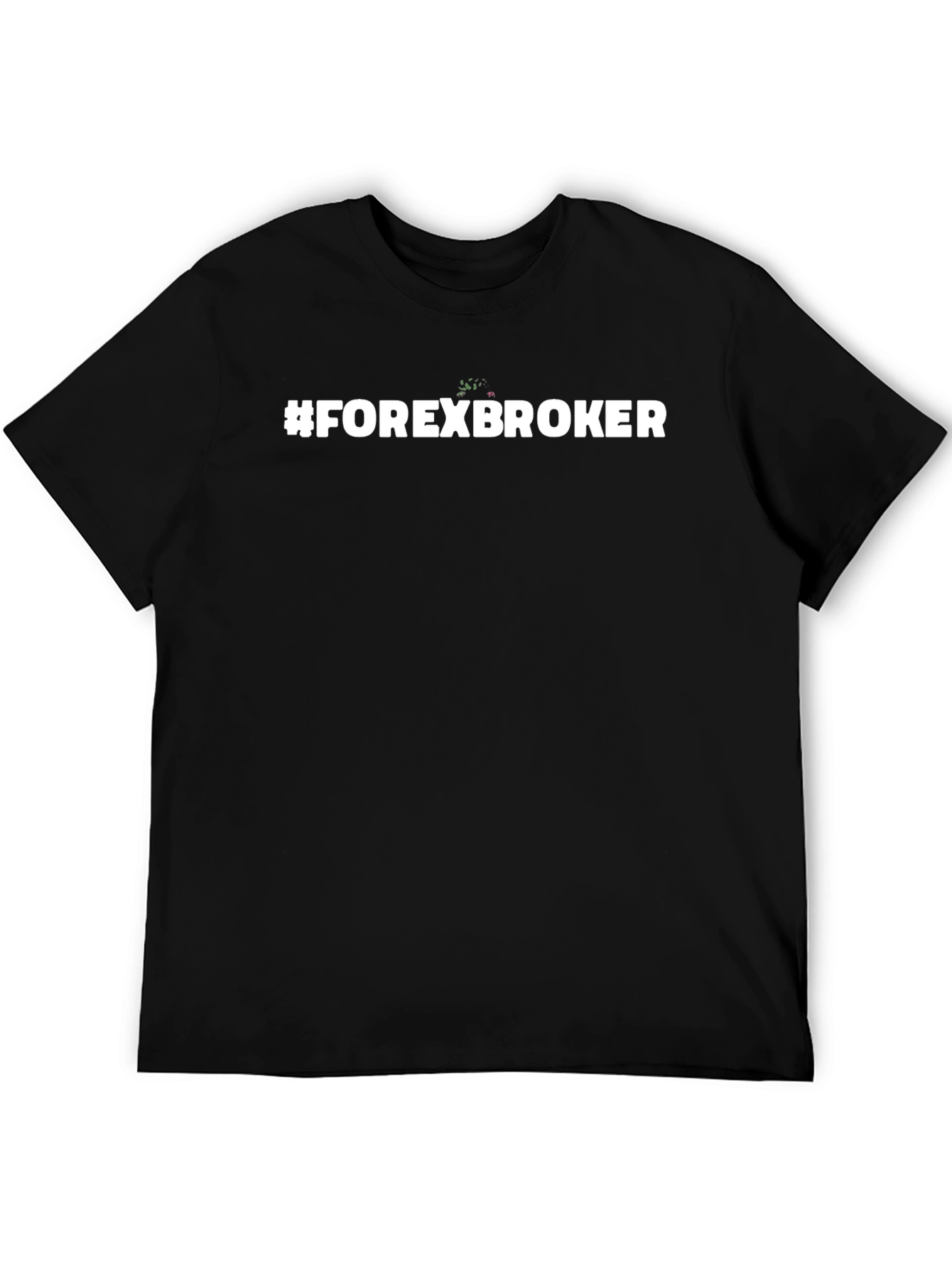 #FOREXBROKER Black T-Shirt - Trader Style