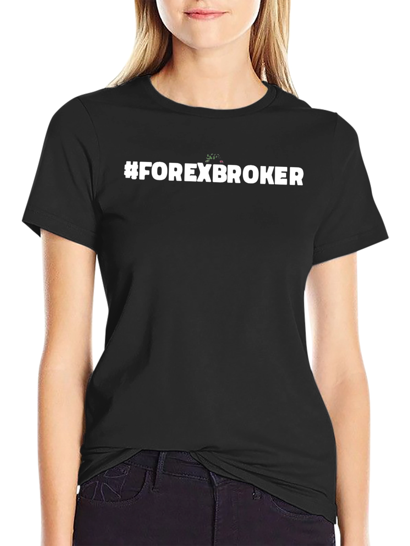 #FOREXBROKER Black T-Shirt - Trader Style