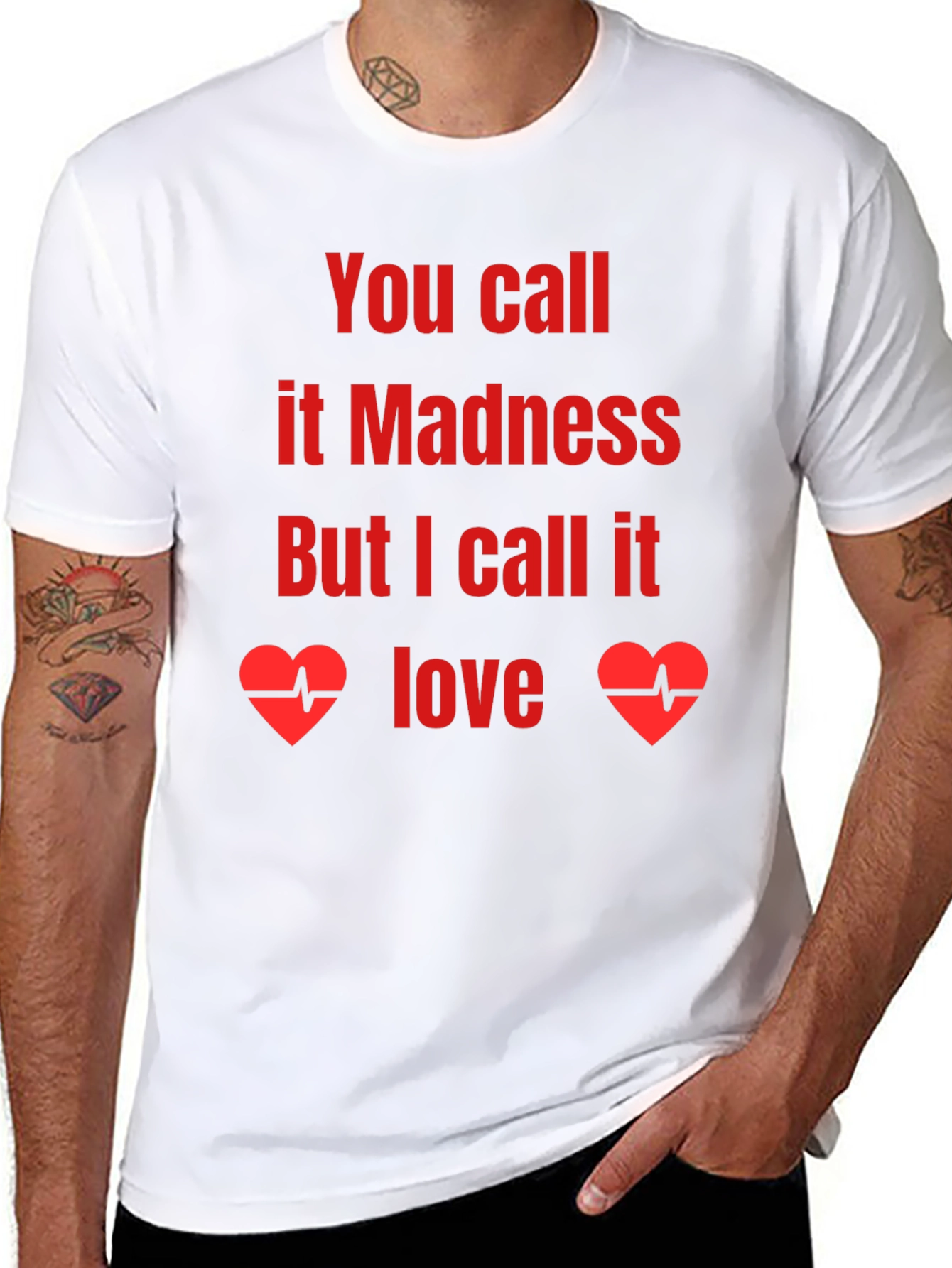 Madness or Love Graphic Tee