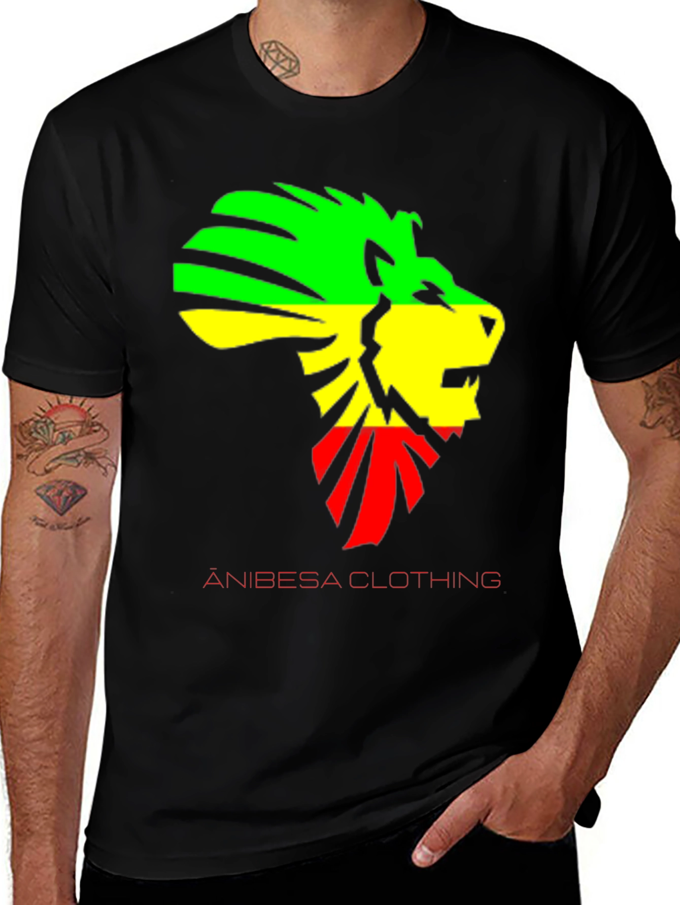 Lion Africa Reggae T-Shirt