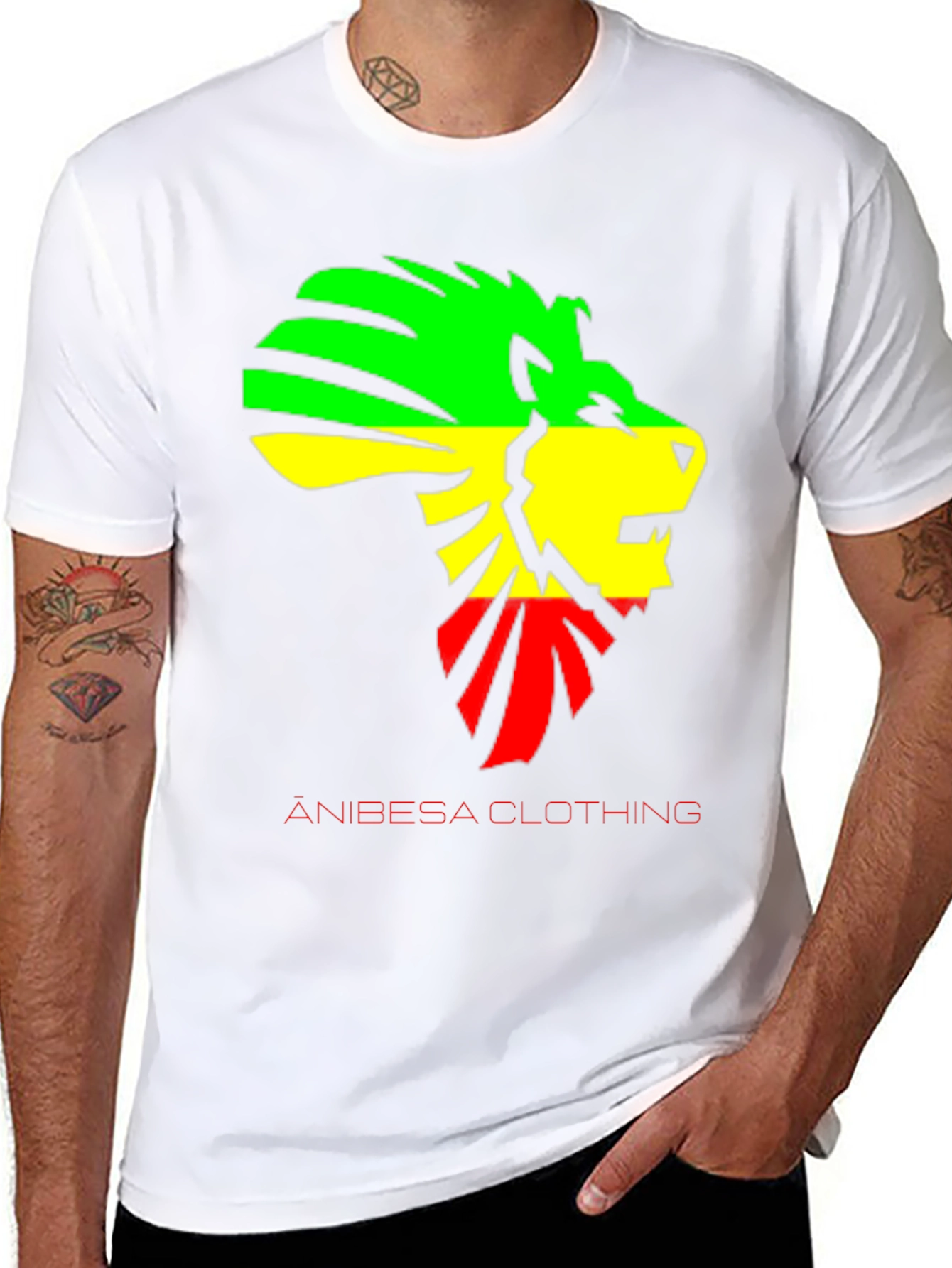 Lion Africa Reggae T-Shirt