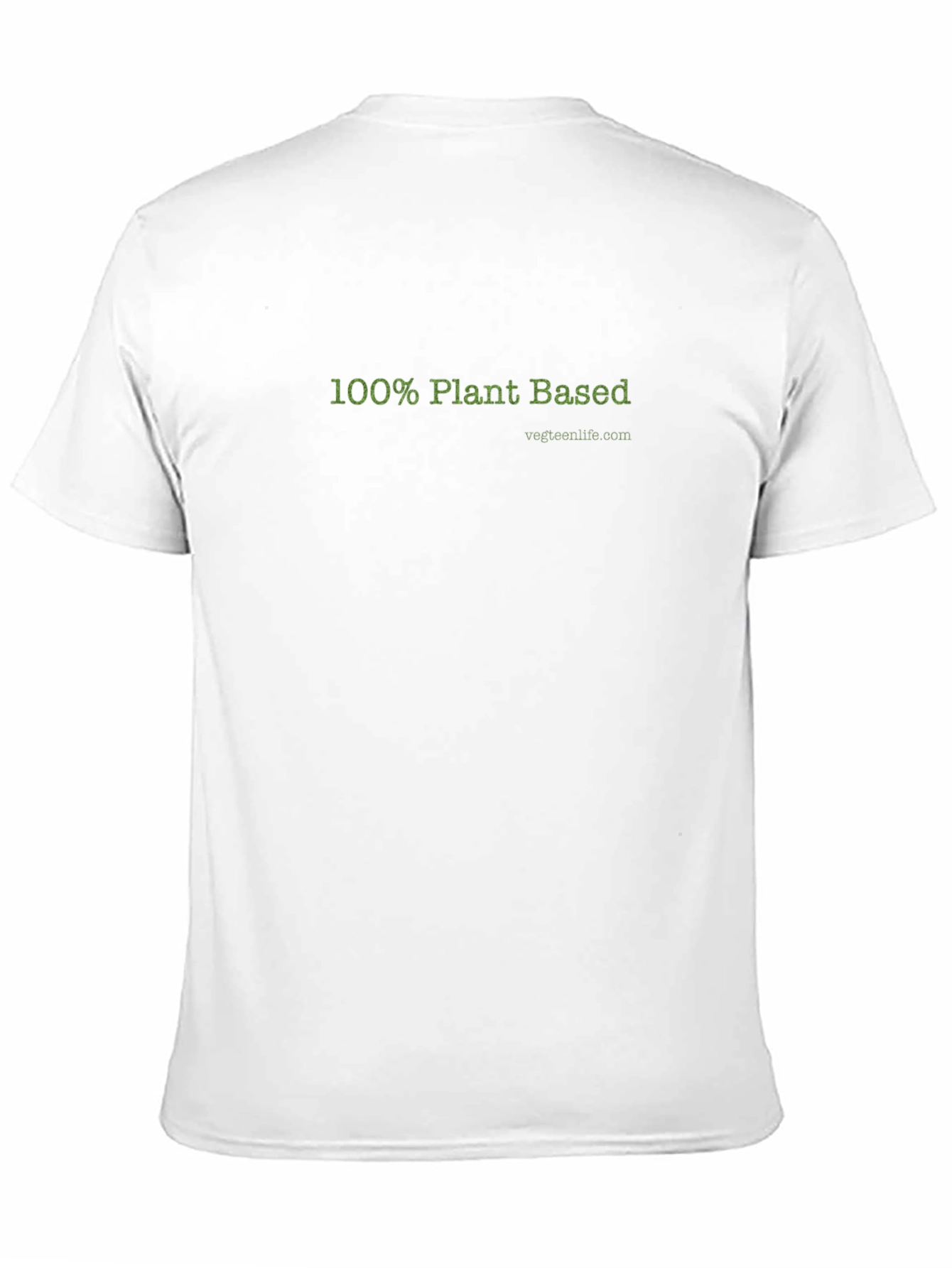 100% Plant Based Vegan T-Shirt - Black