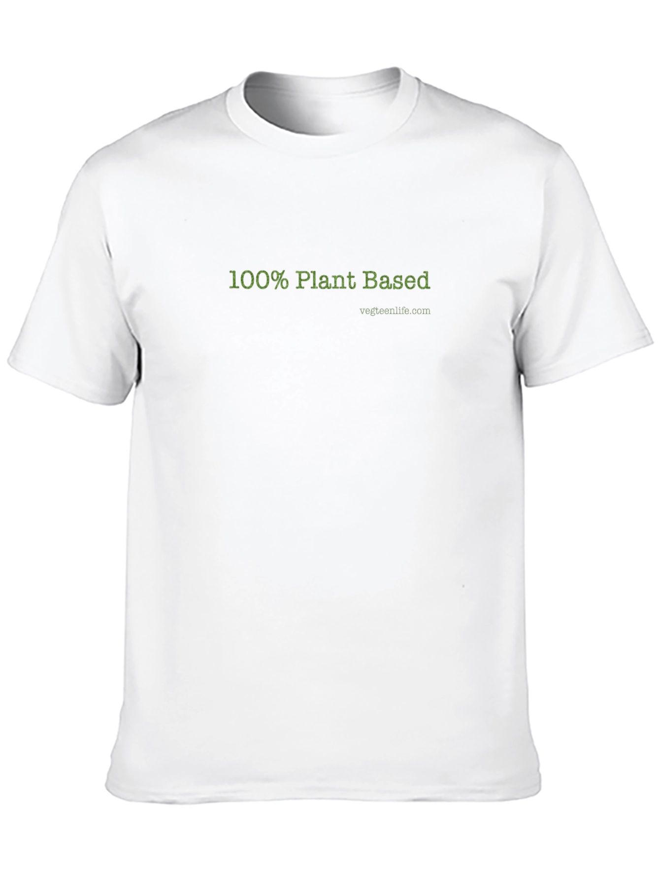 100% Plant Based Vegan T-Shirt - Black