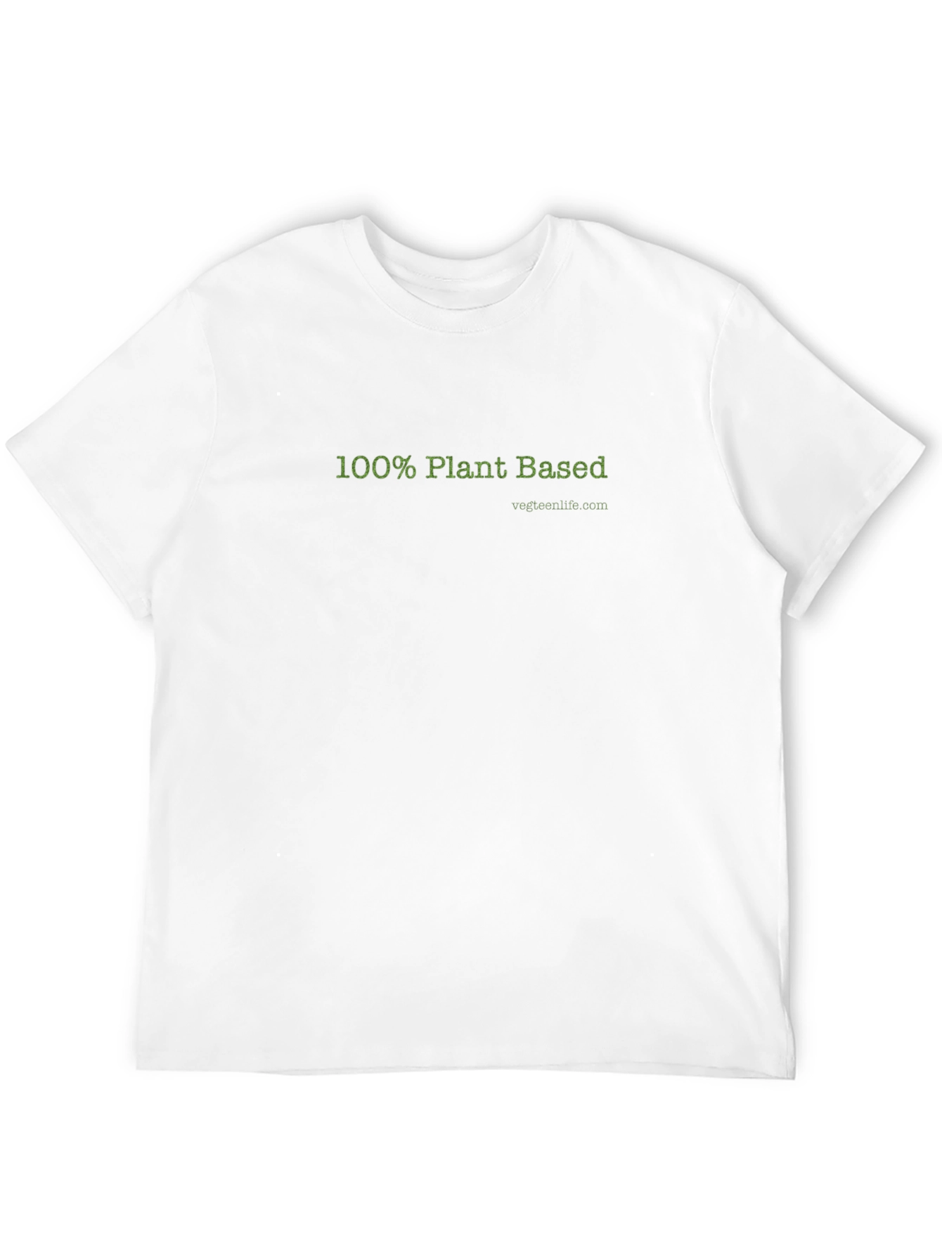 100% Plant Based Vegan T-Shirt - Black