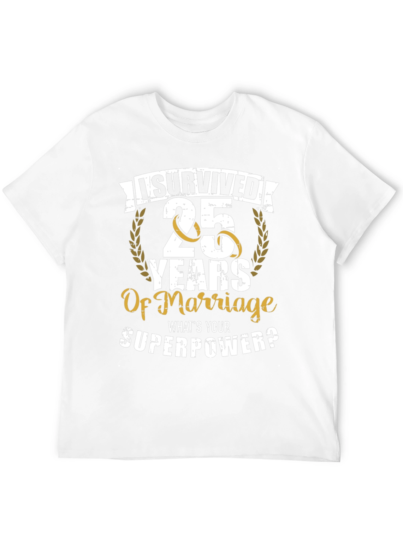 25th Anniversary Marriage Survivor T-Shirt