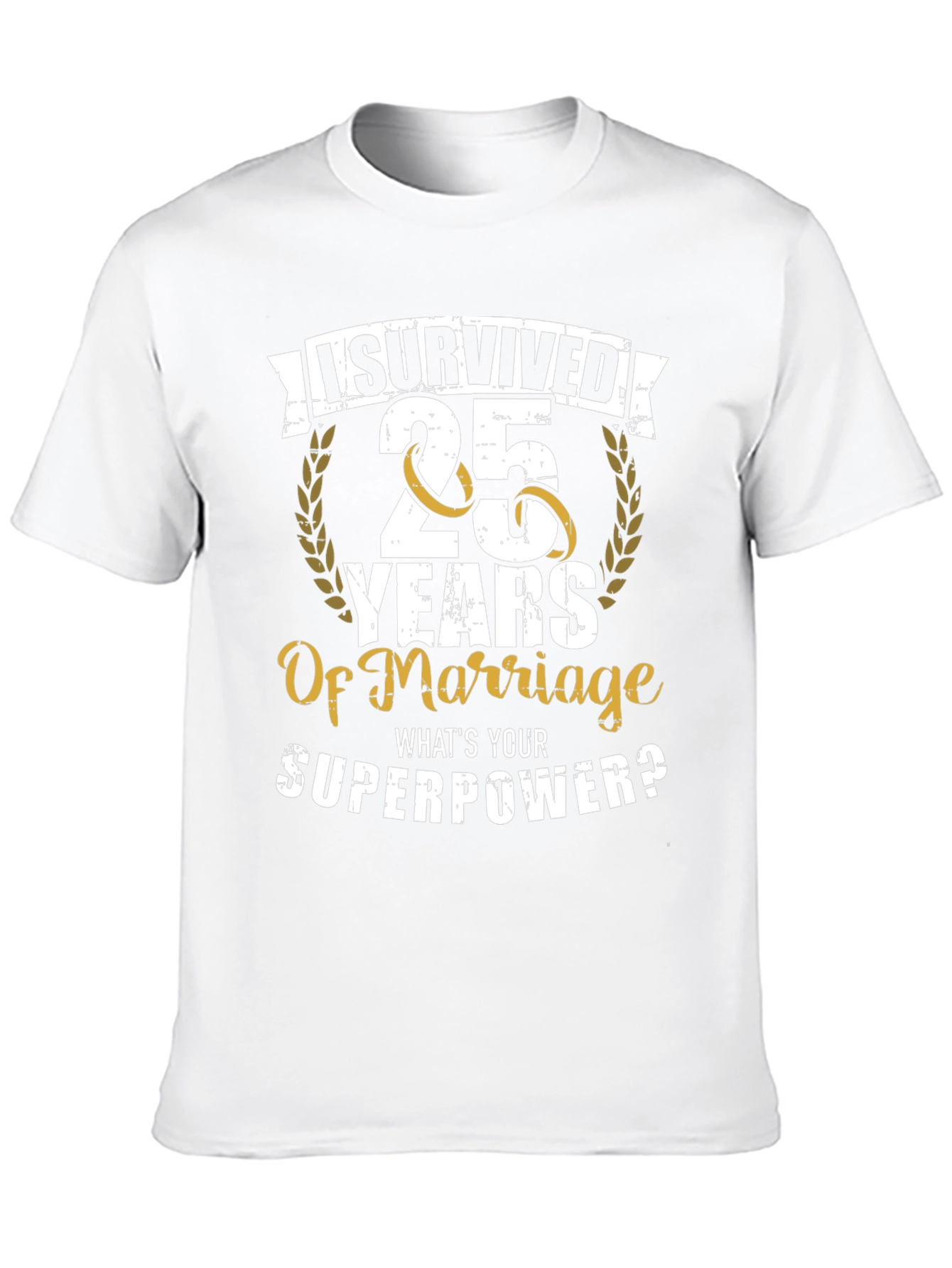 25th Anniversary Marriage Survivor T-Shirt