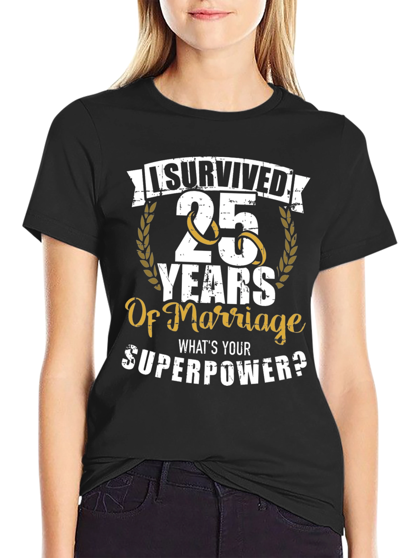 25th Anniversary Marriage Survivor T-Shirt