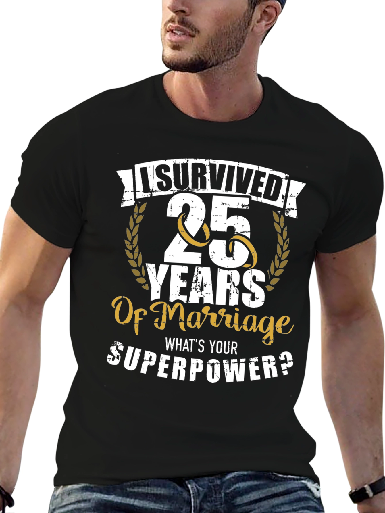 25th Anniversary Marriage Survivor T-Shirt