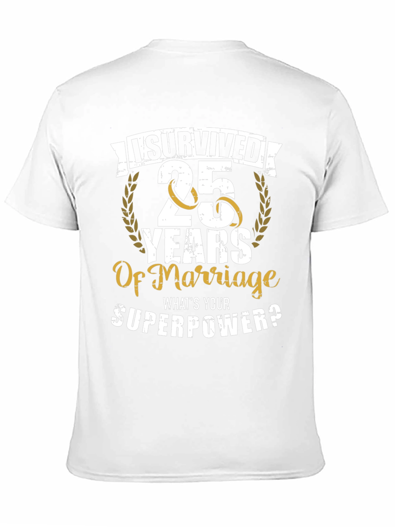 25th Anniversary Marriage Survivor T-Shirt