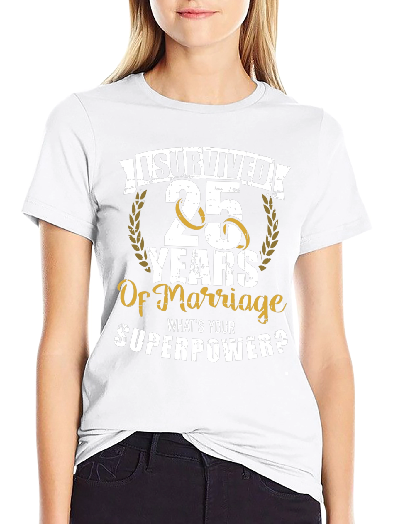 25th Anniversary Marriage Survivor T-Shirt