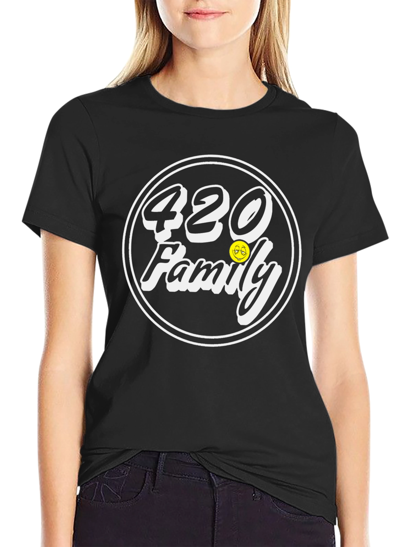 420 Family Graphic T-Shirt
