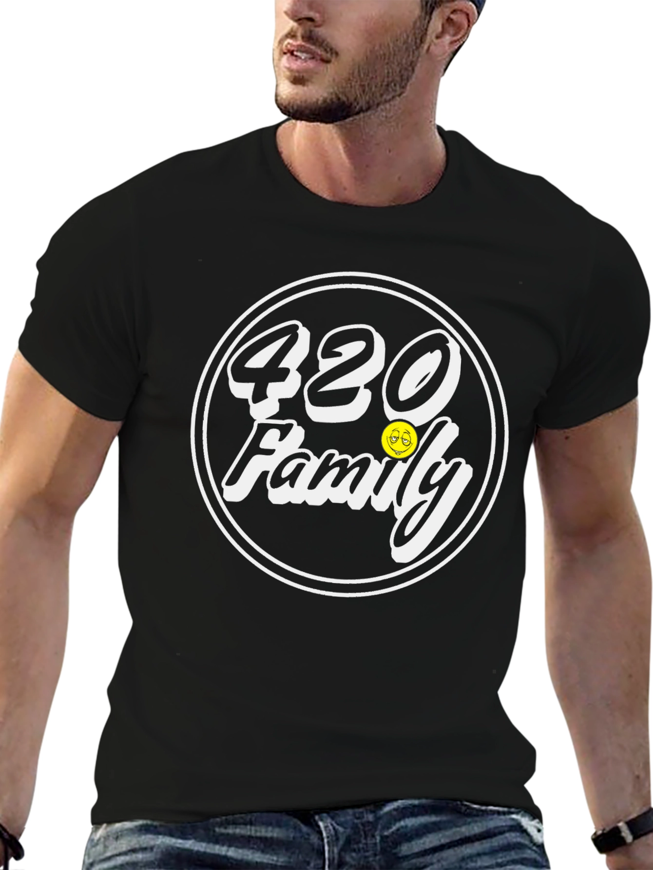 420 Family Graphic T-Shirt