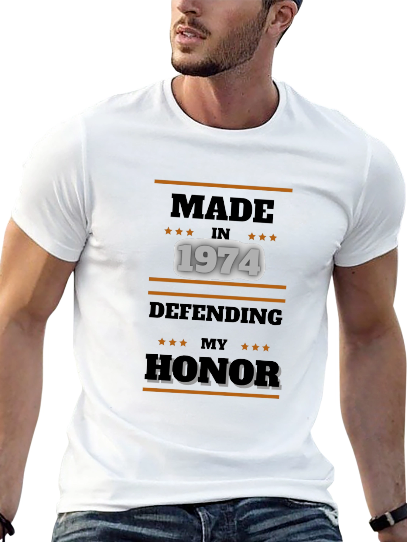 Made in 1974 Defending My Honor Tee
