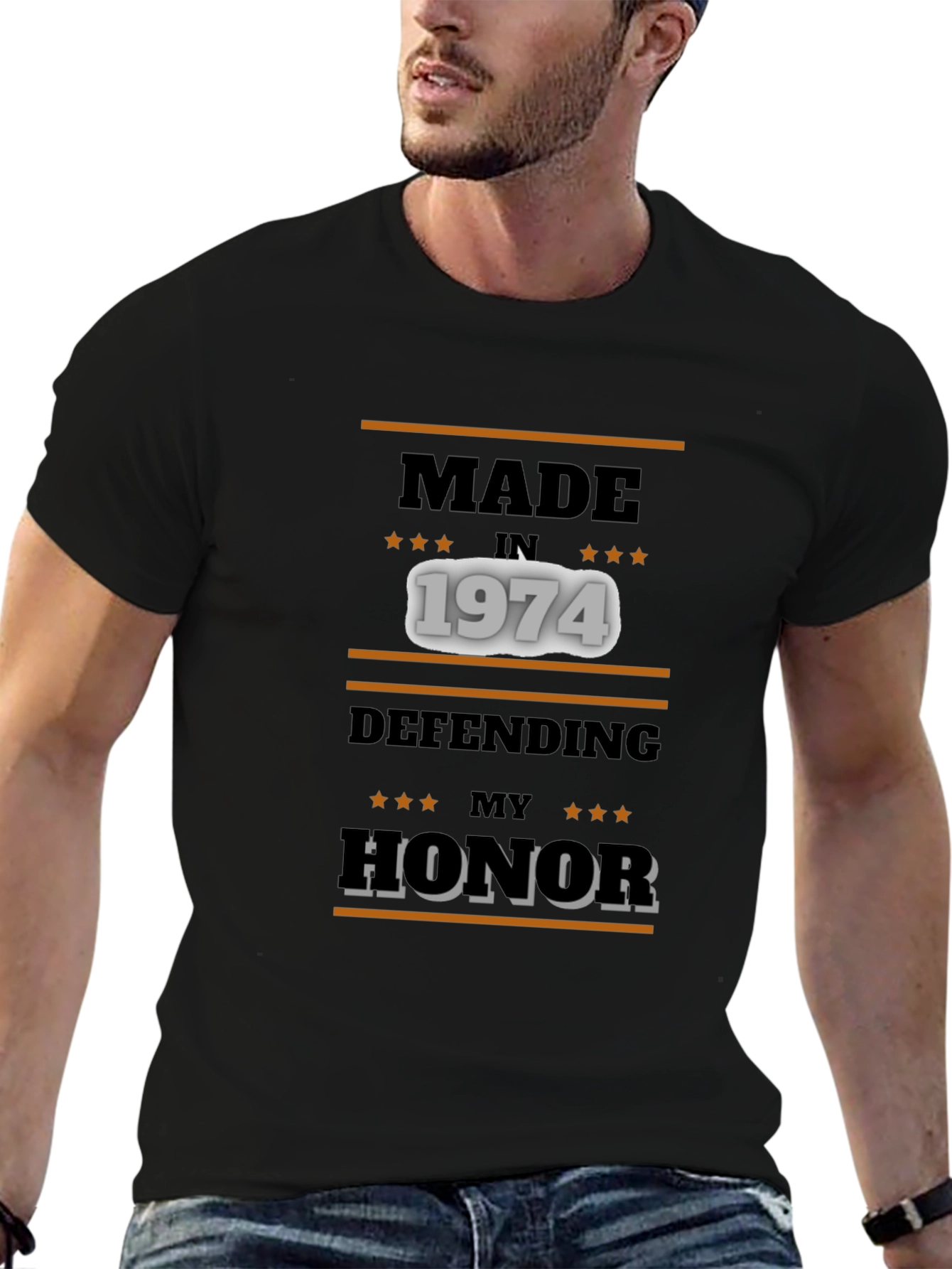 Made in 1974 Defending My Honor Tee