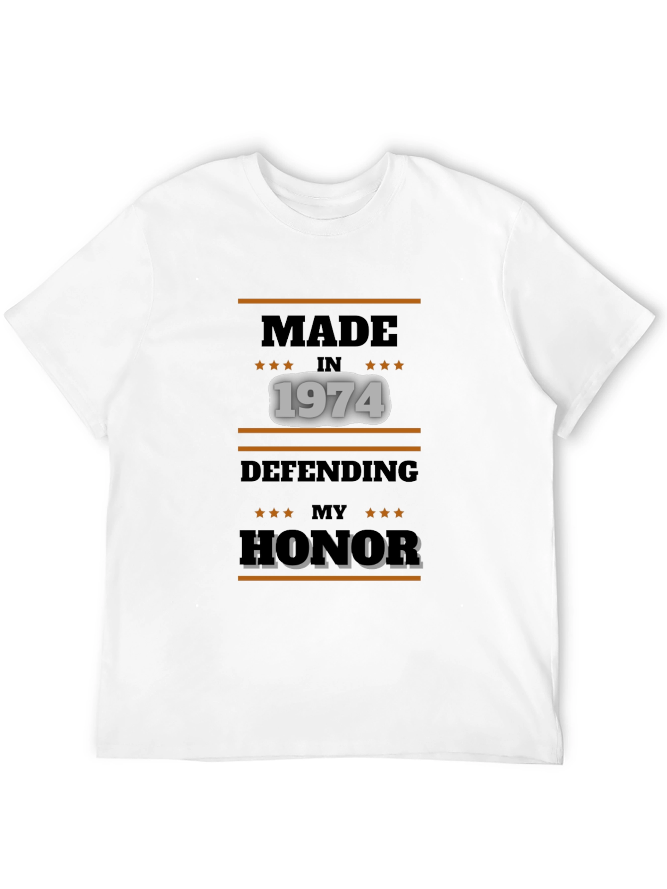 Made in 1974 Defending My Honor Tee