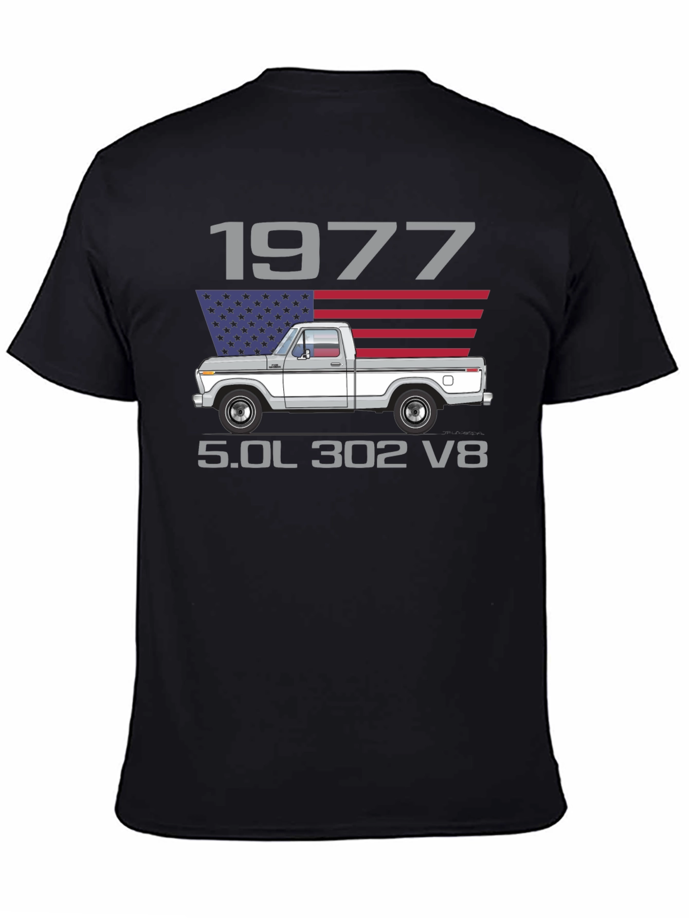 1977 Ford Truck T-Shirt 5.0L 302 V8