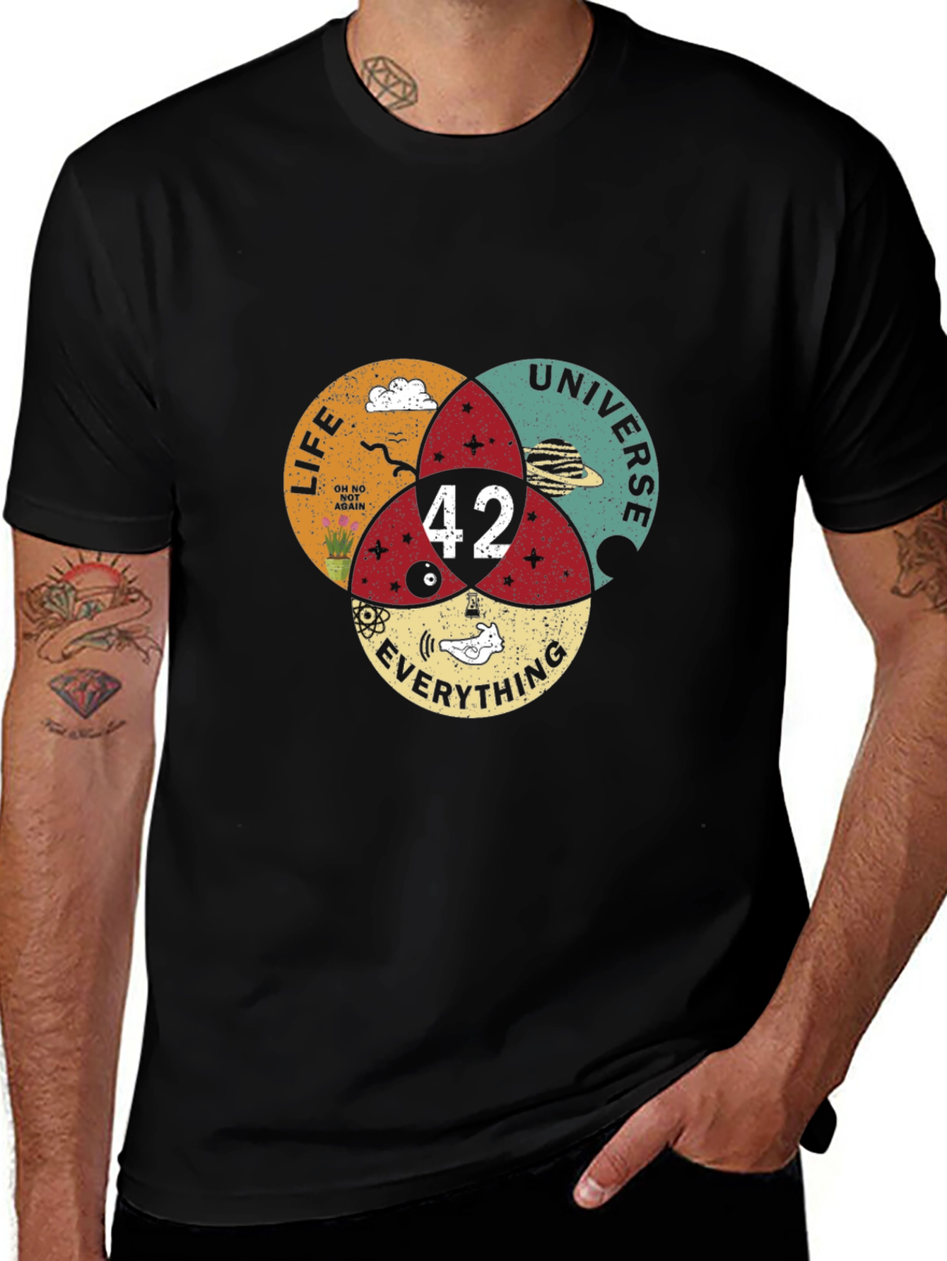 42: The Answer to Life Universe Everything T-Shirt