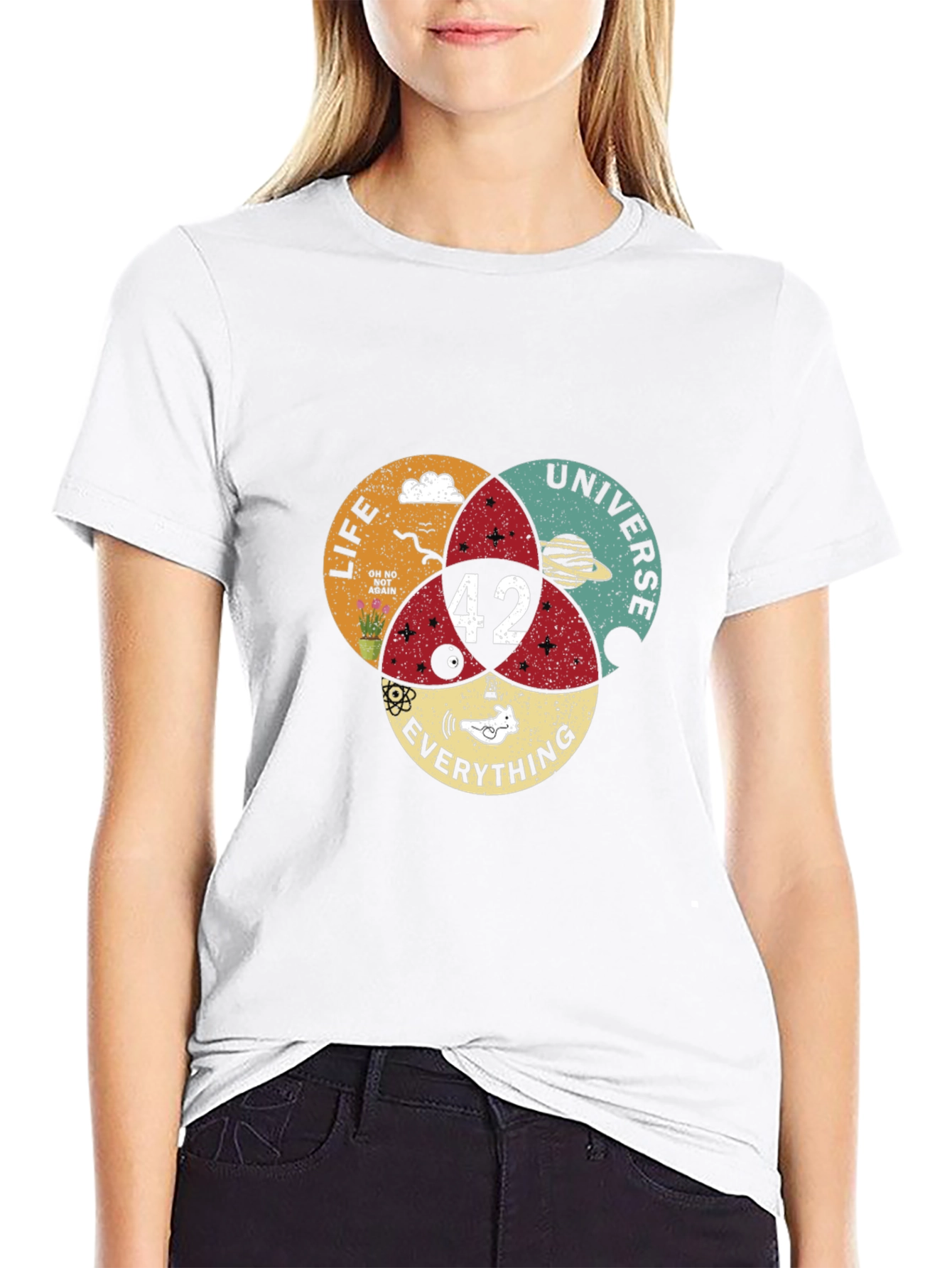 42: The Answer to Life Universe Everything T-Shirt
