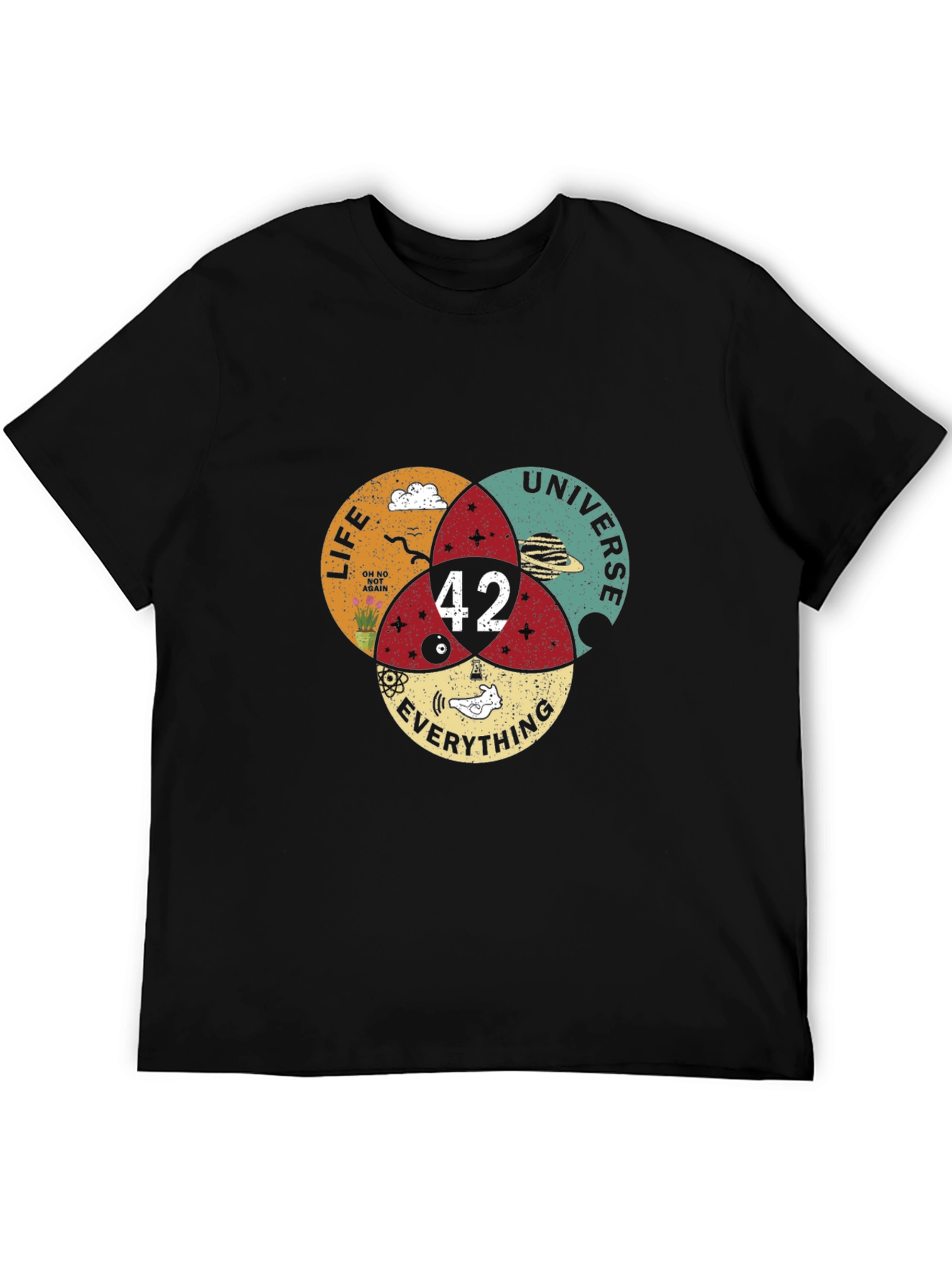42: The Answer to Life Universe Everything T-Shirt