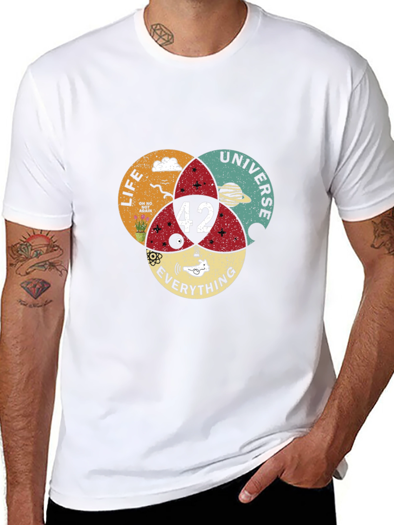 42: The Answer to Life Universe Everything T-Shirt