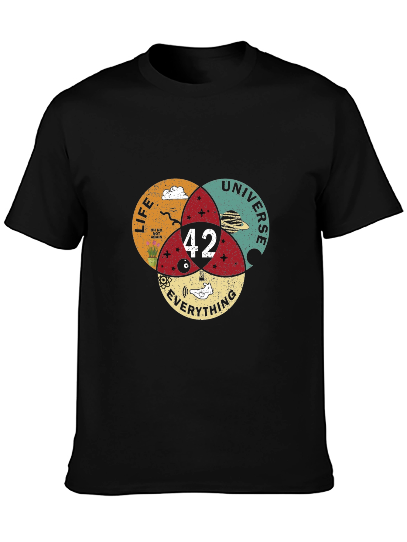 42: The Answer to Life Universe Everything T-Shirt