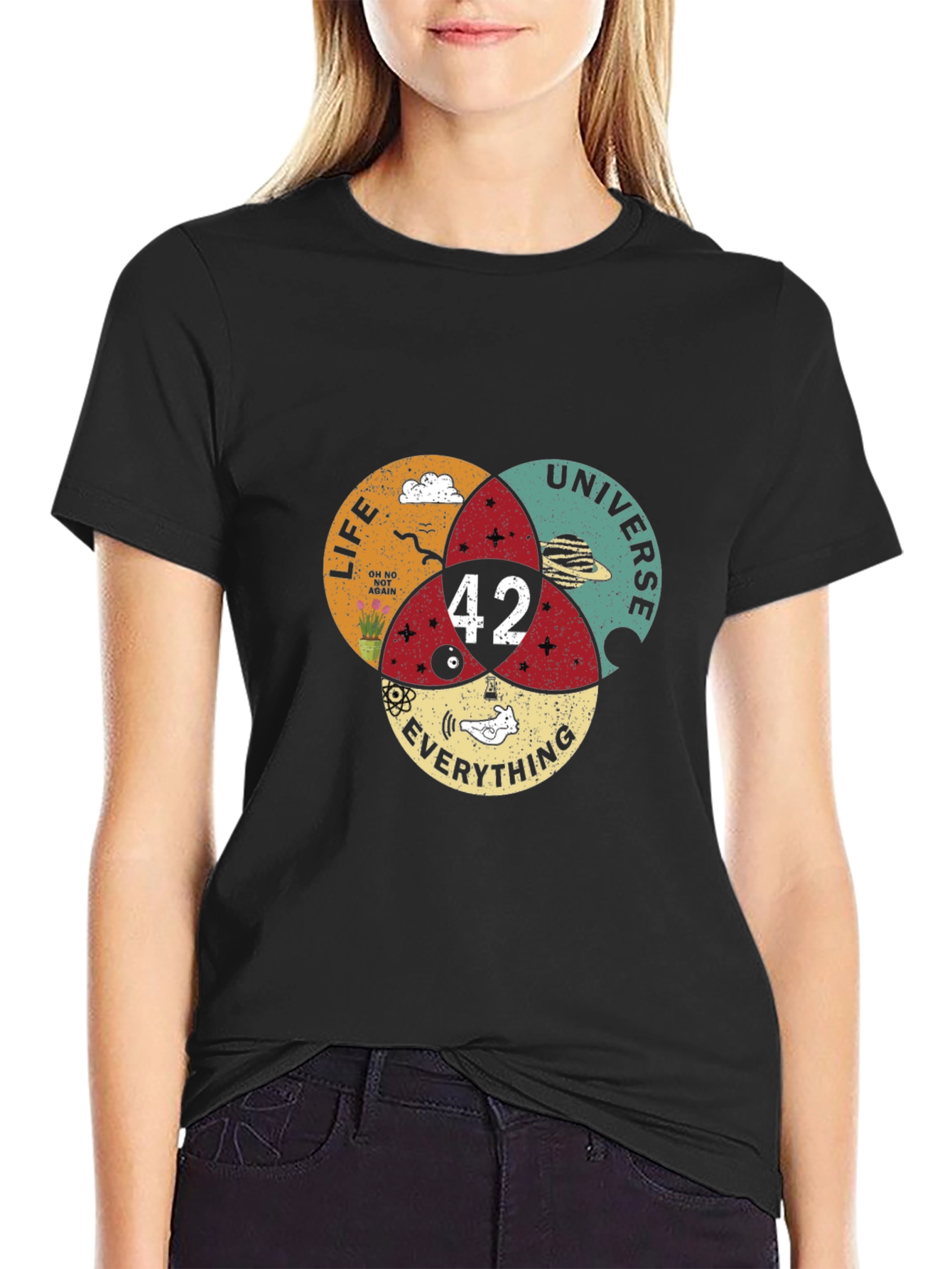 42: The Answer to Life Universe Everything T-Shirt