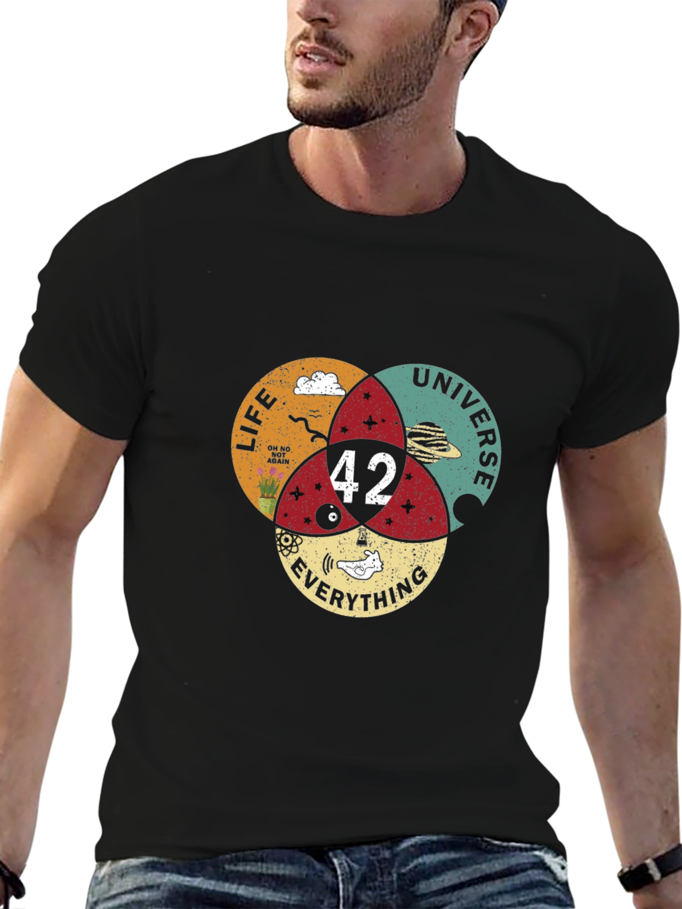 42: The Answer to Life Universe Everything T-Shirt