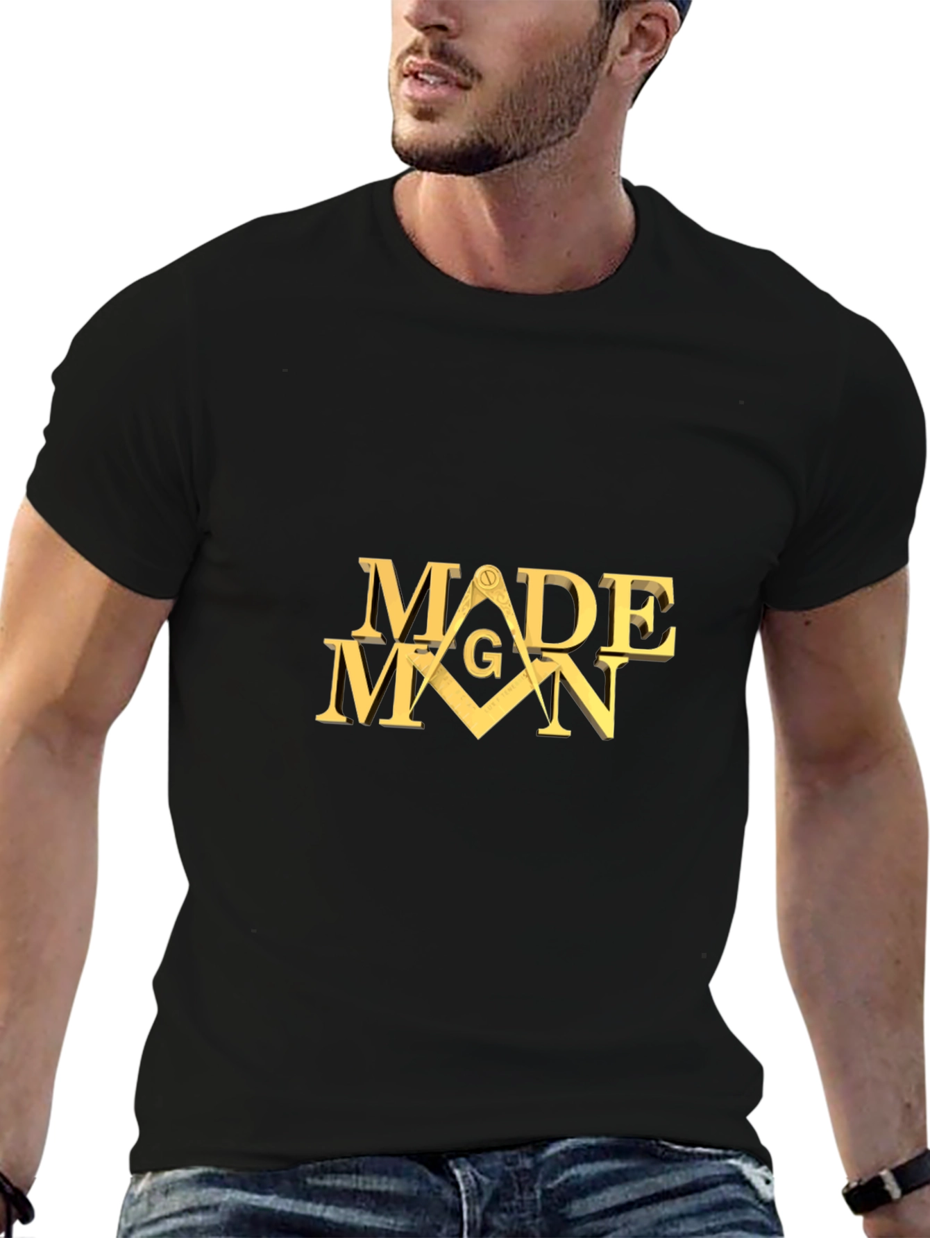 Made Man Masonic T-Shirt - Bold Graphic Tee