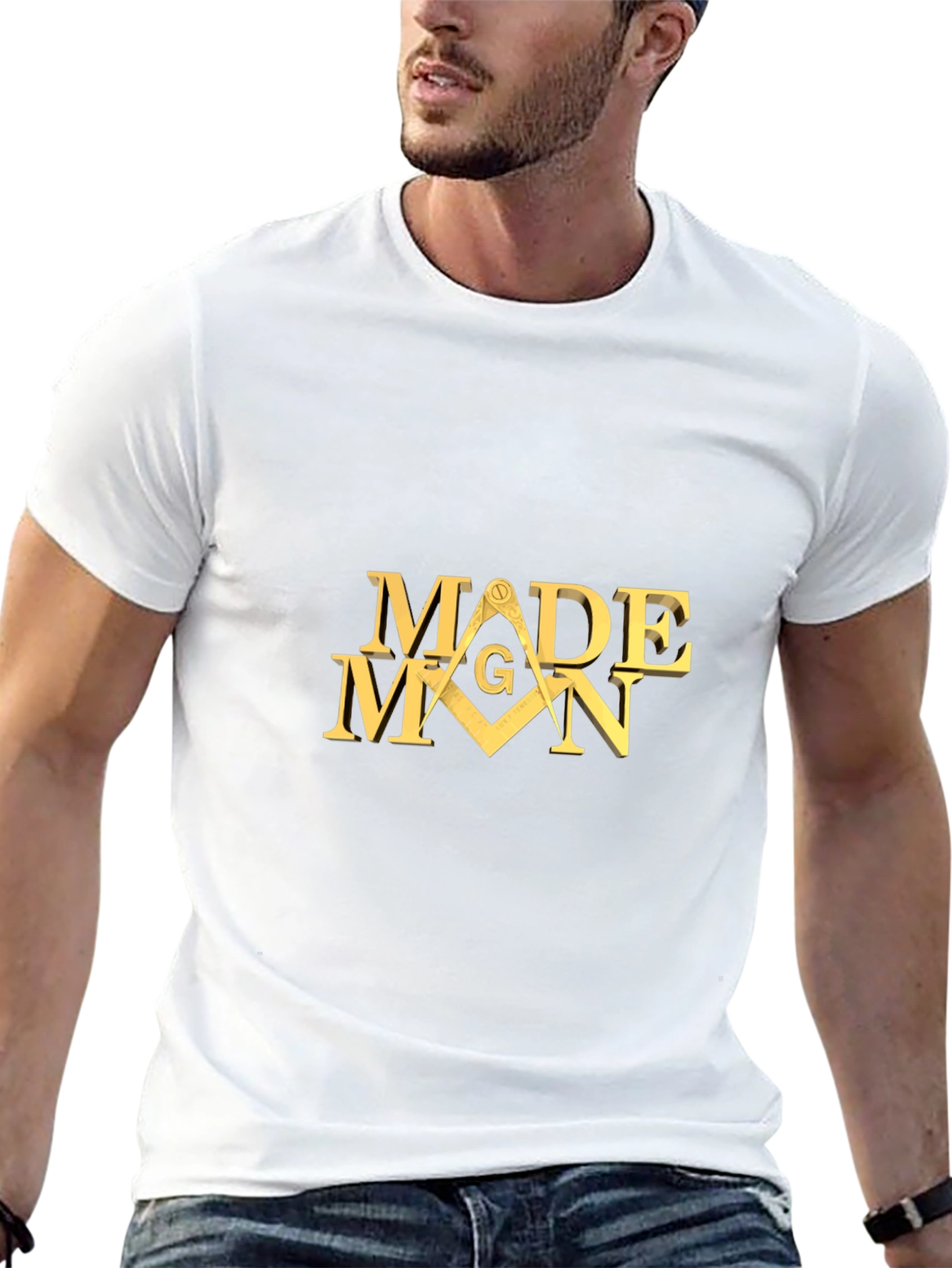 Made Man Masonic T-Shirt - Bold Graphic Tee