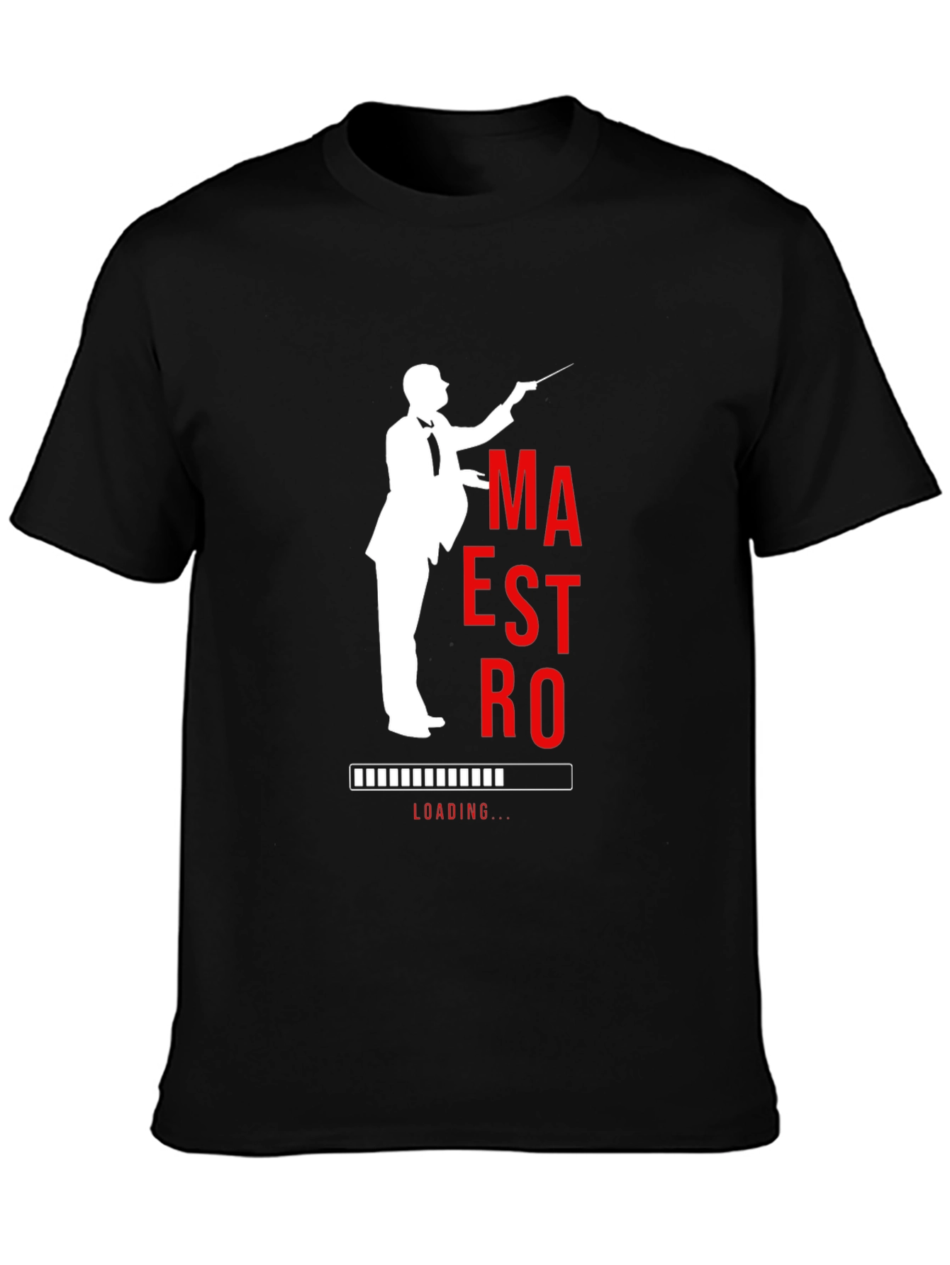Maestro Loading Black T-Shirt
