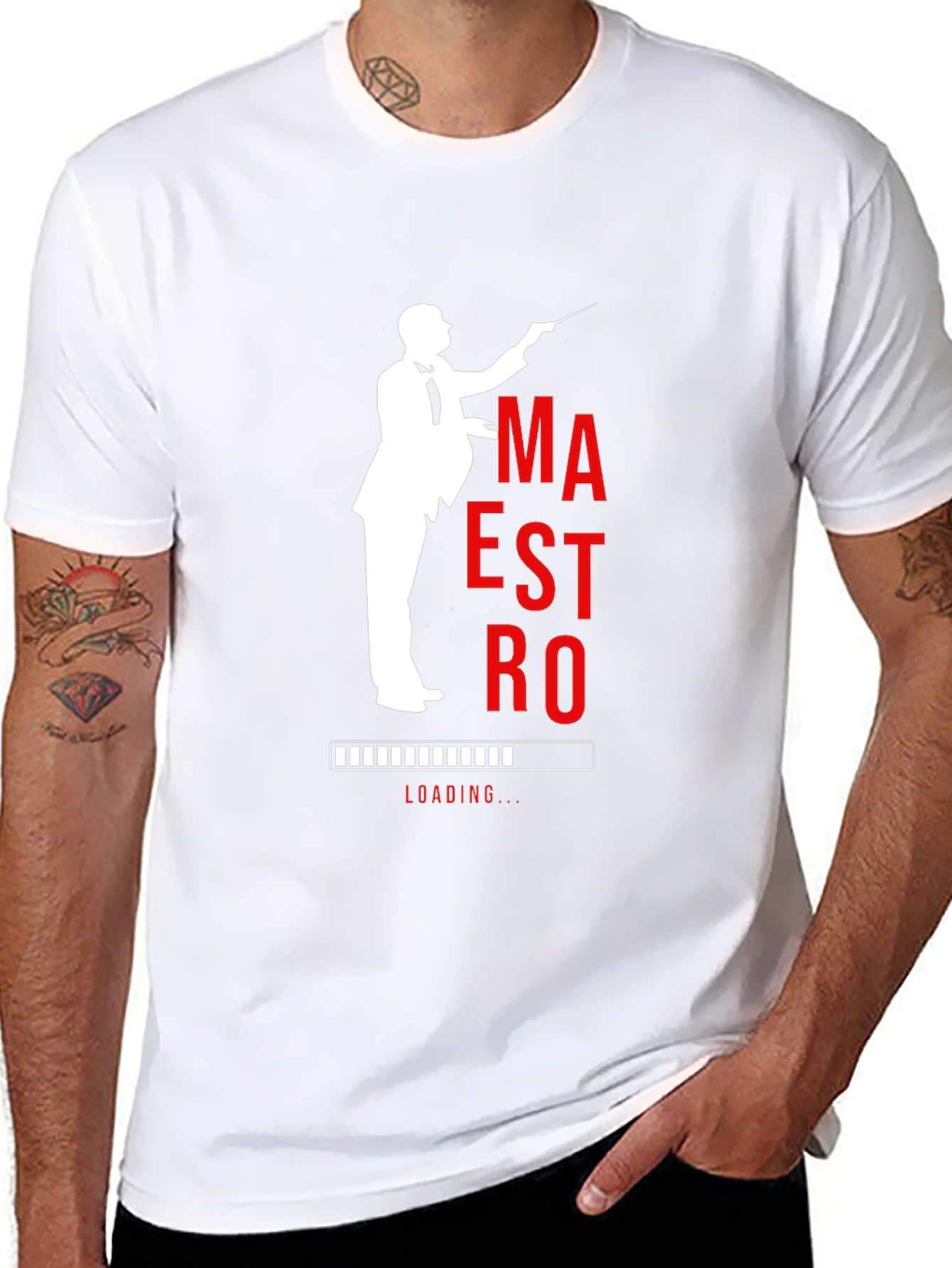 Maestro Loading Black T-Shirt
