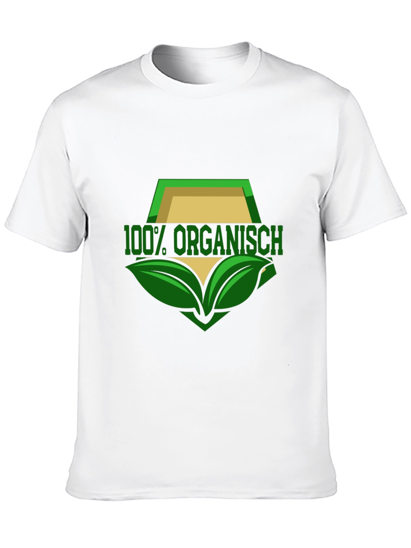 100% Organisch T-Shirt - Black Organic Design