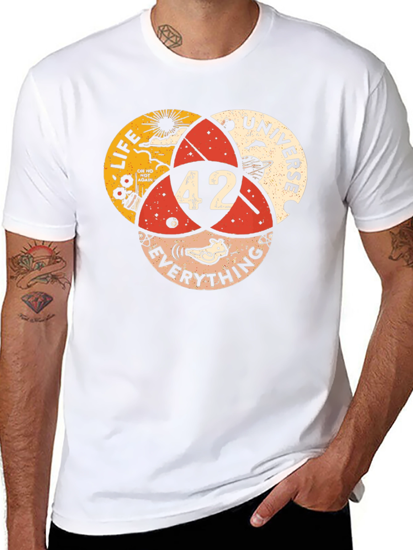 42 Answer T-Shirt - Life Universe Everything