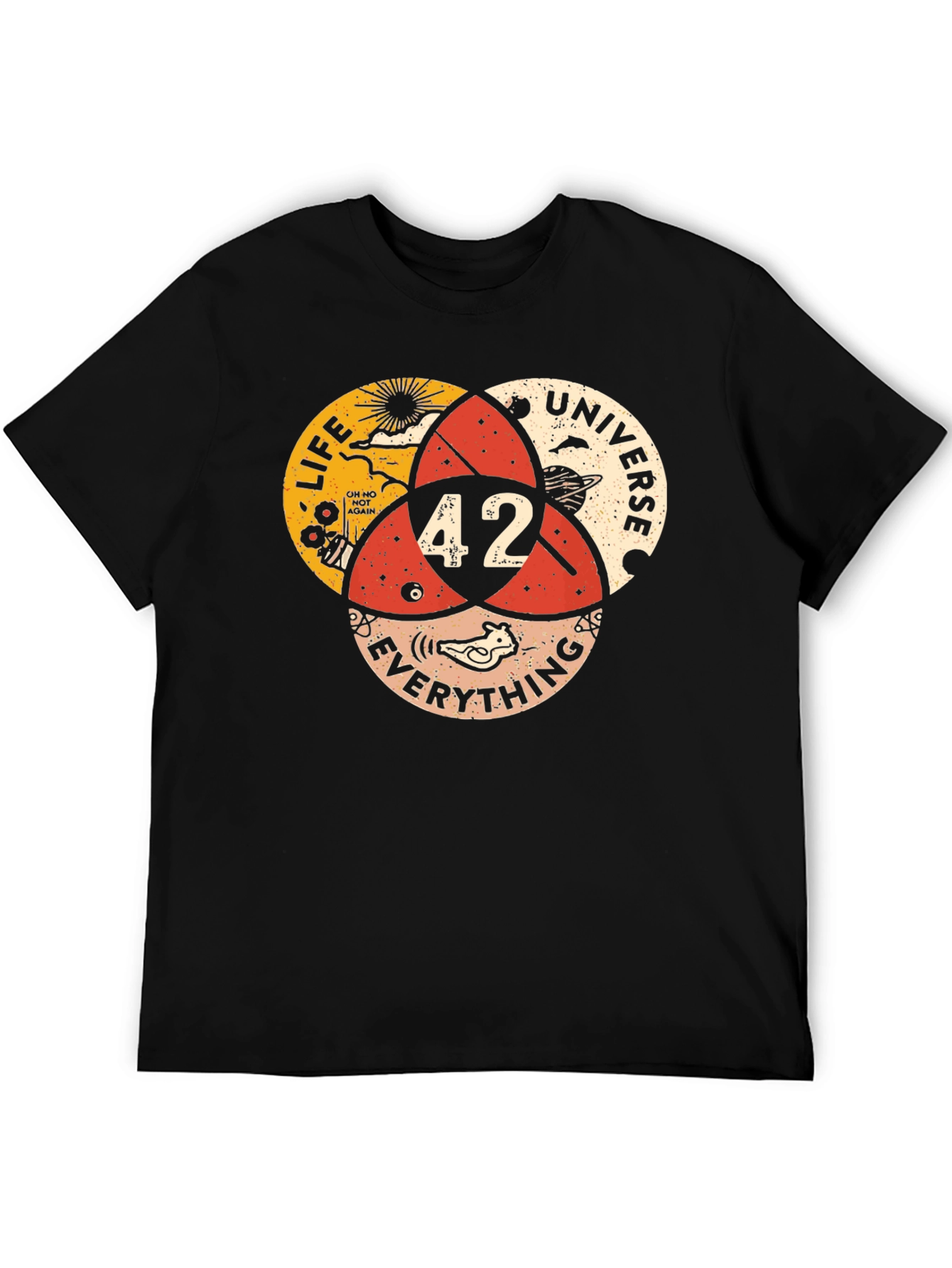 42 Answer T-Shirt - Life Universe Everything