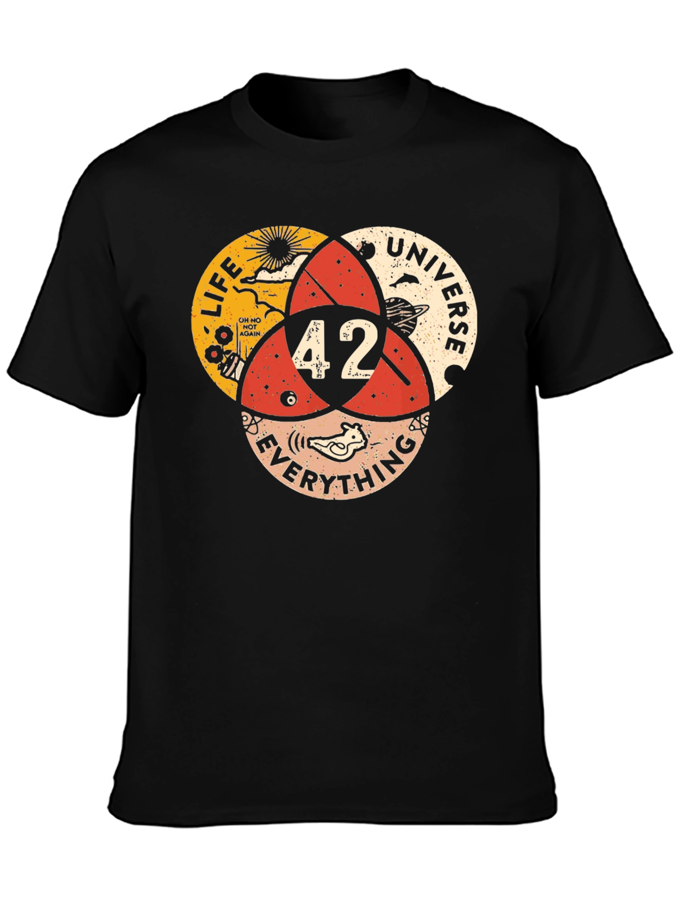 42 Answer T-Shirt - Life Universe Everything