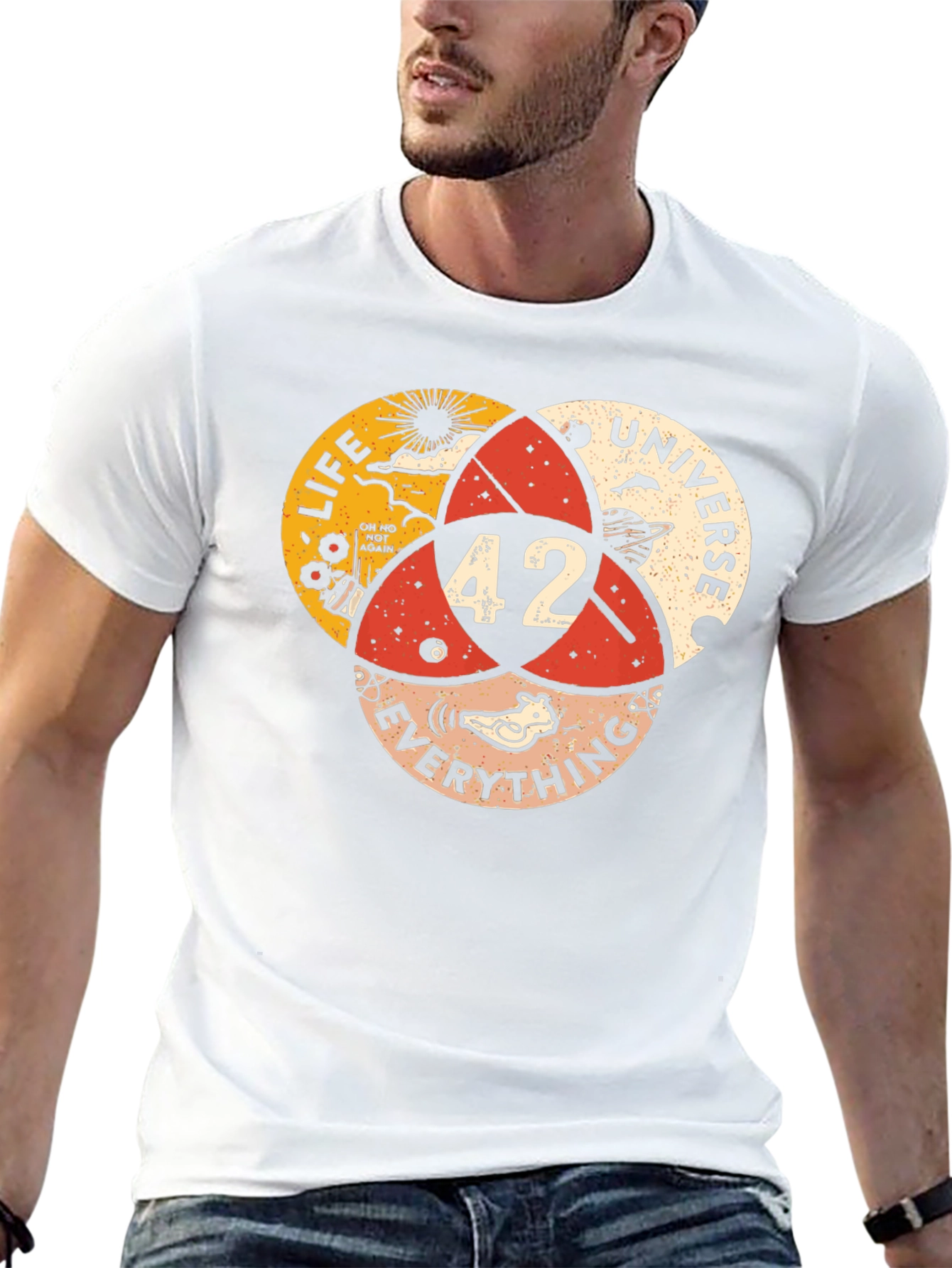 42 Answer T-Shirt - Life Universe Everything