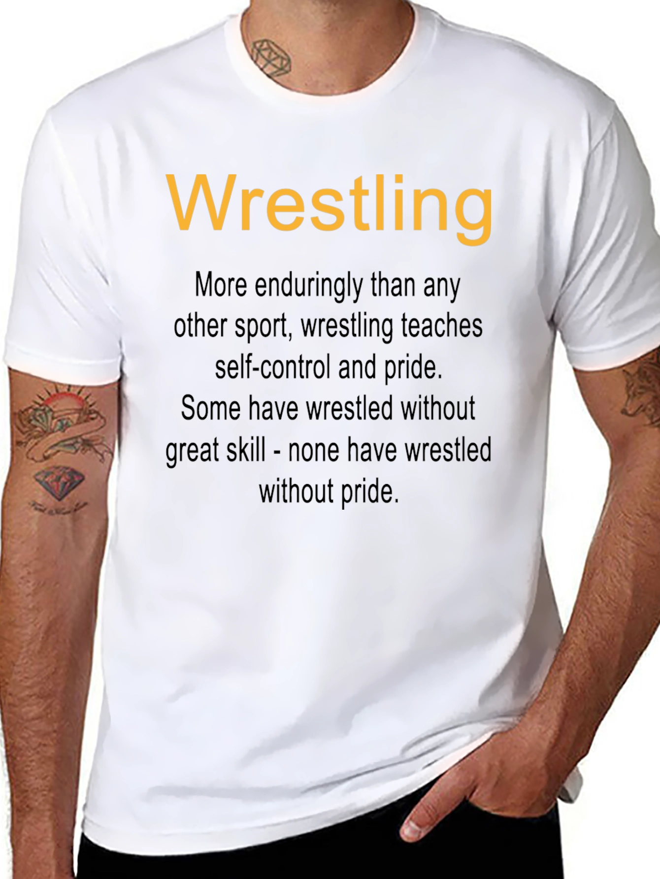 Wrestling Pride Graphic Tee
