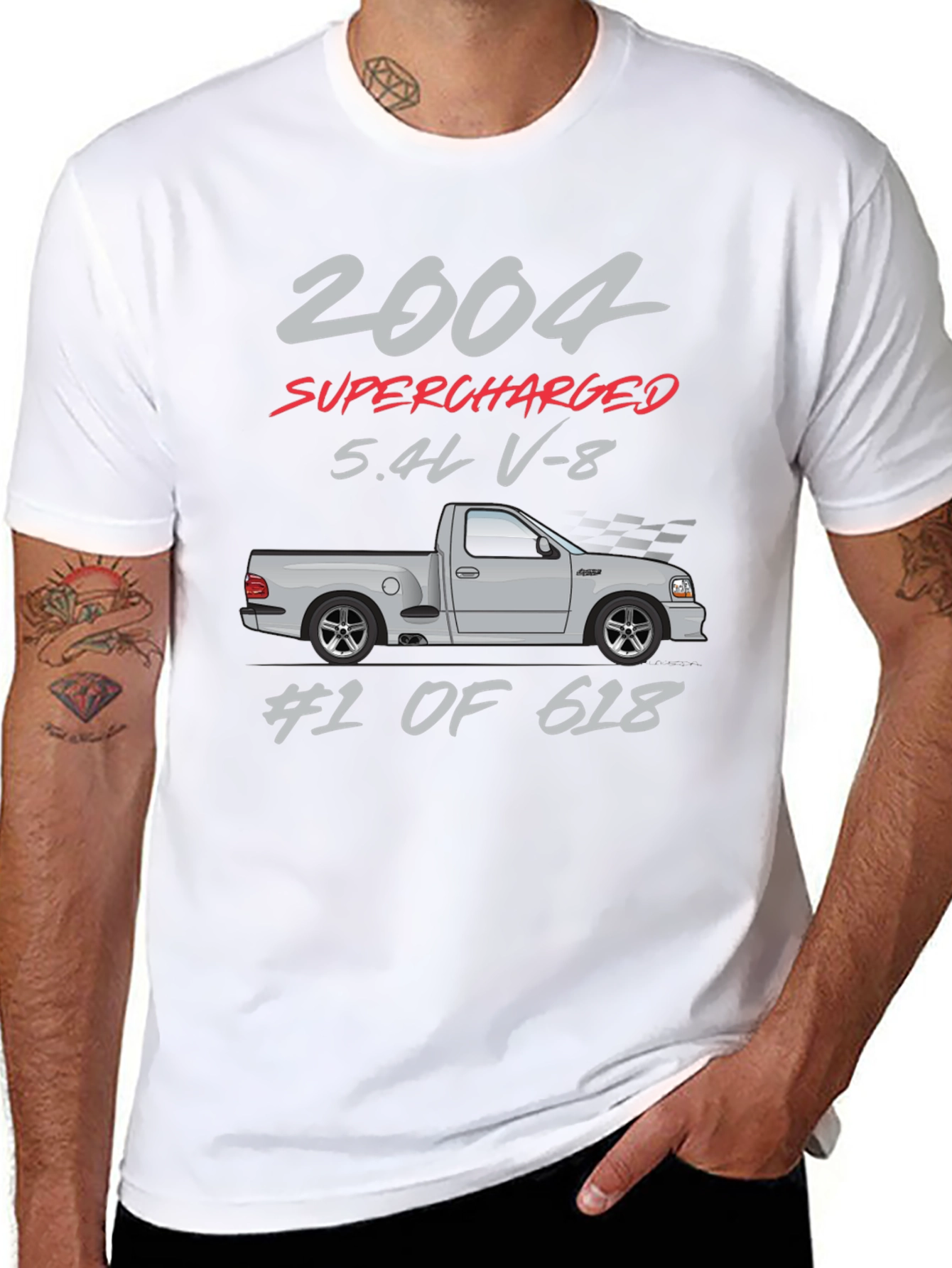 2004 Supercharged 5.4L V-8 T-Shirt