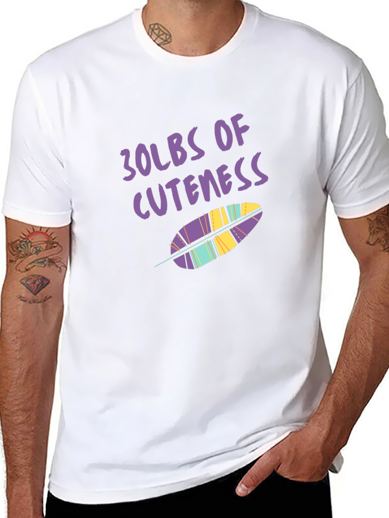 30lbs of Cuteness Graphic Tee