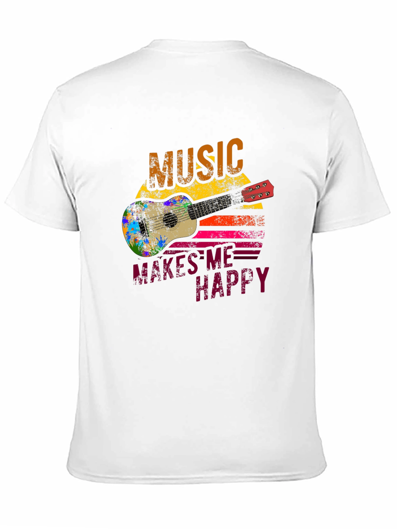 Music Makes Me Happy Graphic Tee