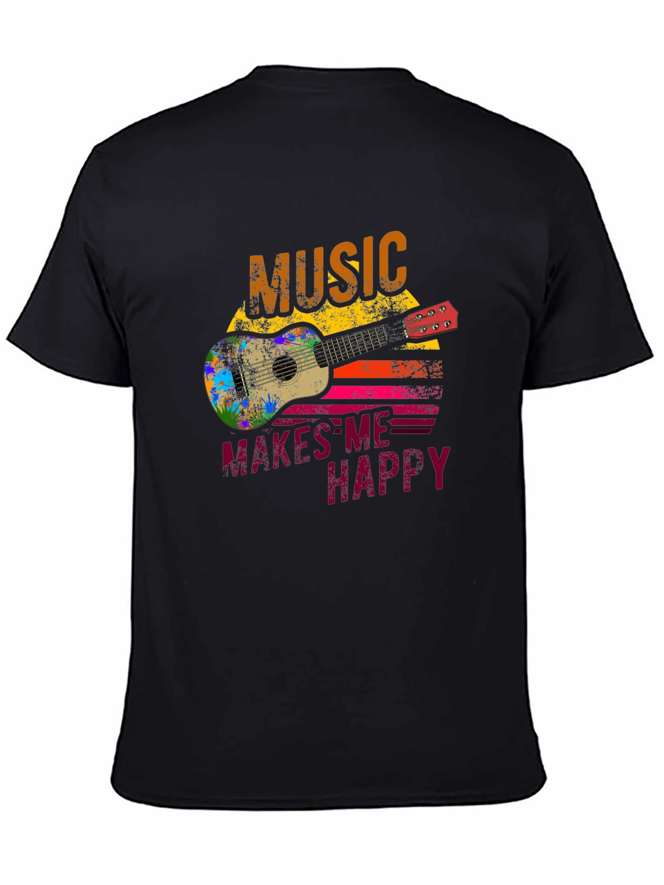 Music Makes Me Happy Graphic Tee