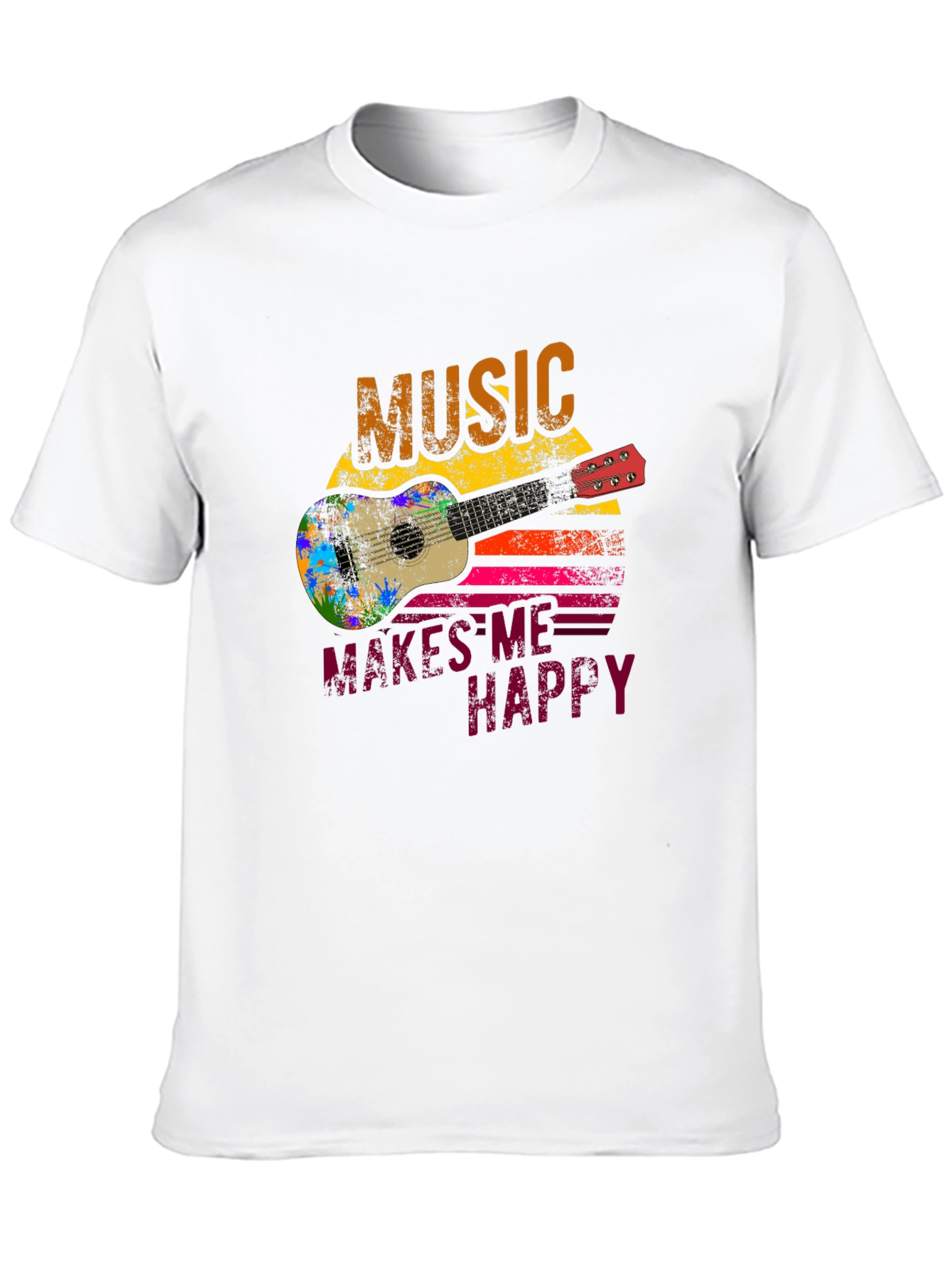Music Makes Me Happy Graphic Tee
