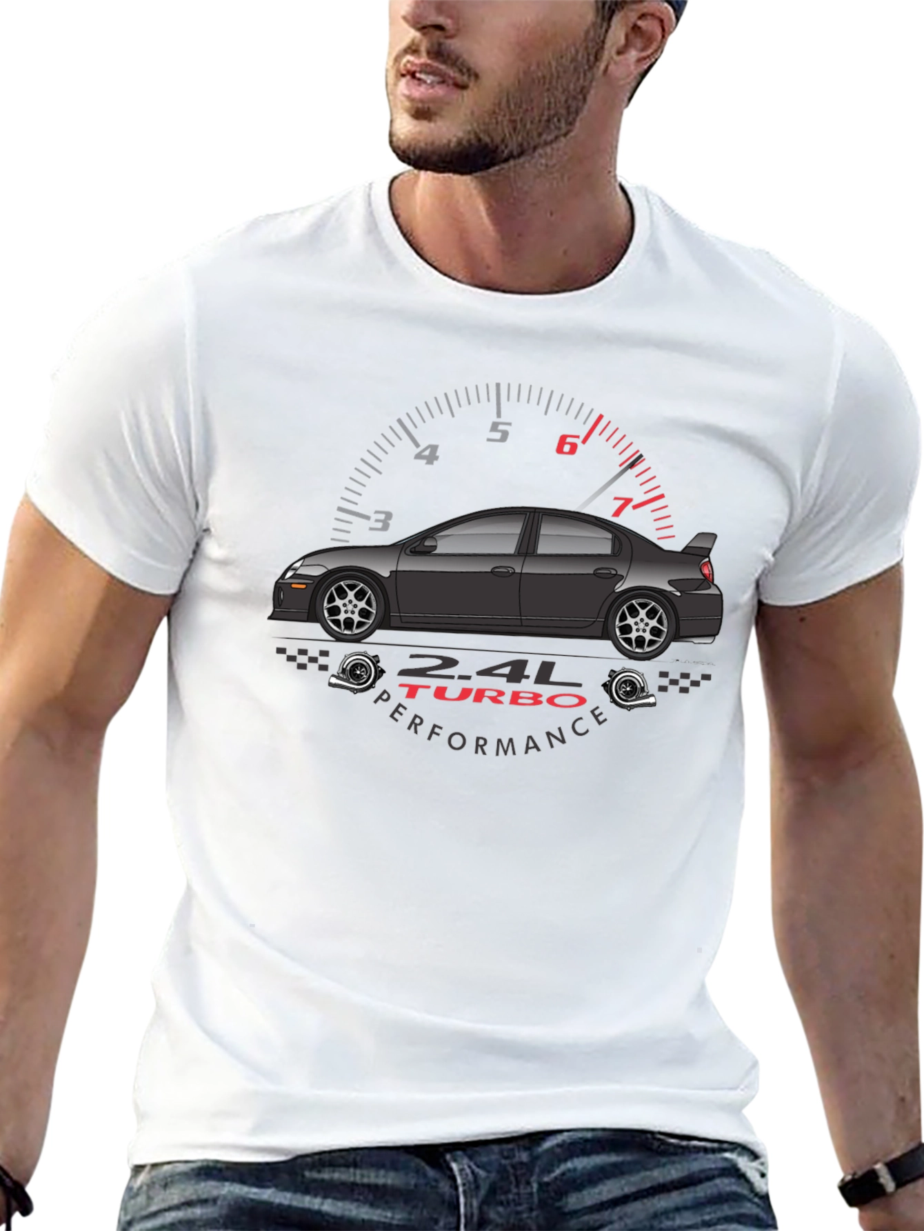 2.4L Turbo Performance Car Enthusiast T-Shirt