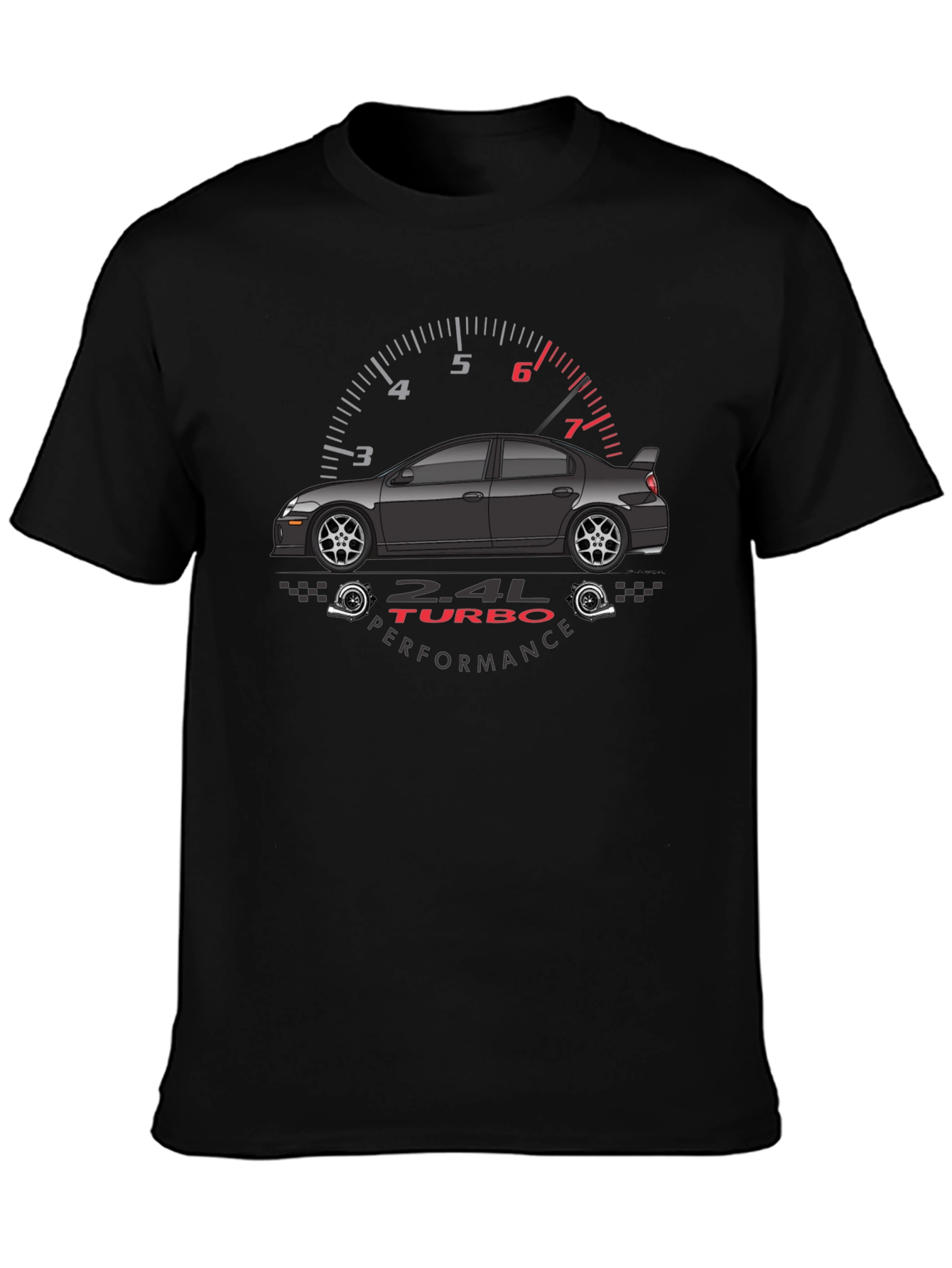 2.4L Turbo Performance Car Enthusiast T-Shirt