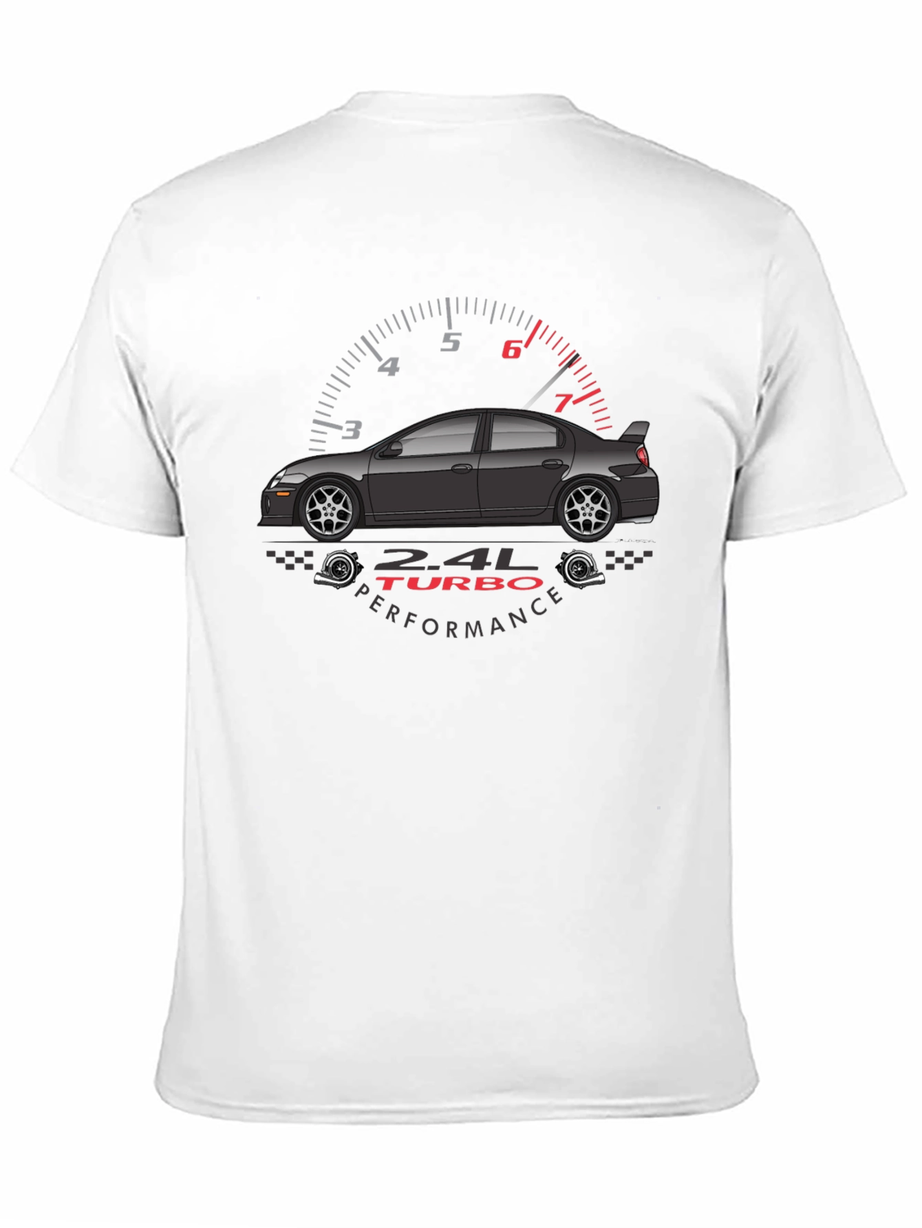 2.4L Turbo Performance Car Enthusiast T-Shirt