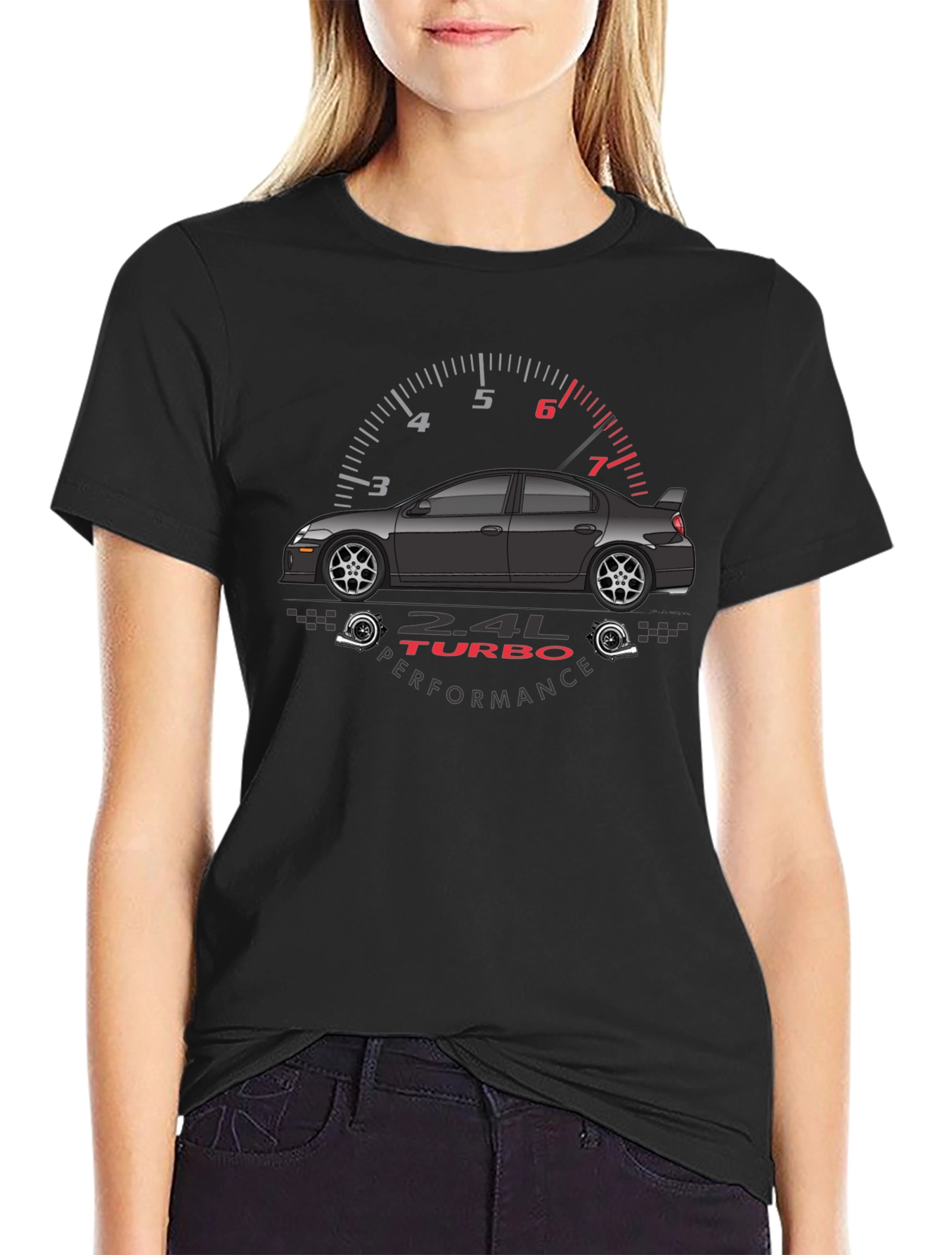 2.4L Turbo Performance Car Enthusiast T-Shirt